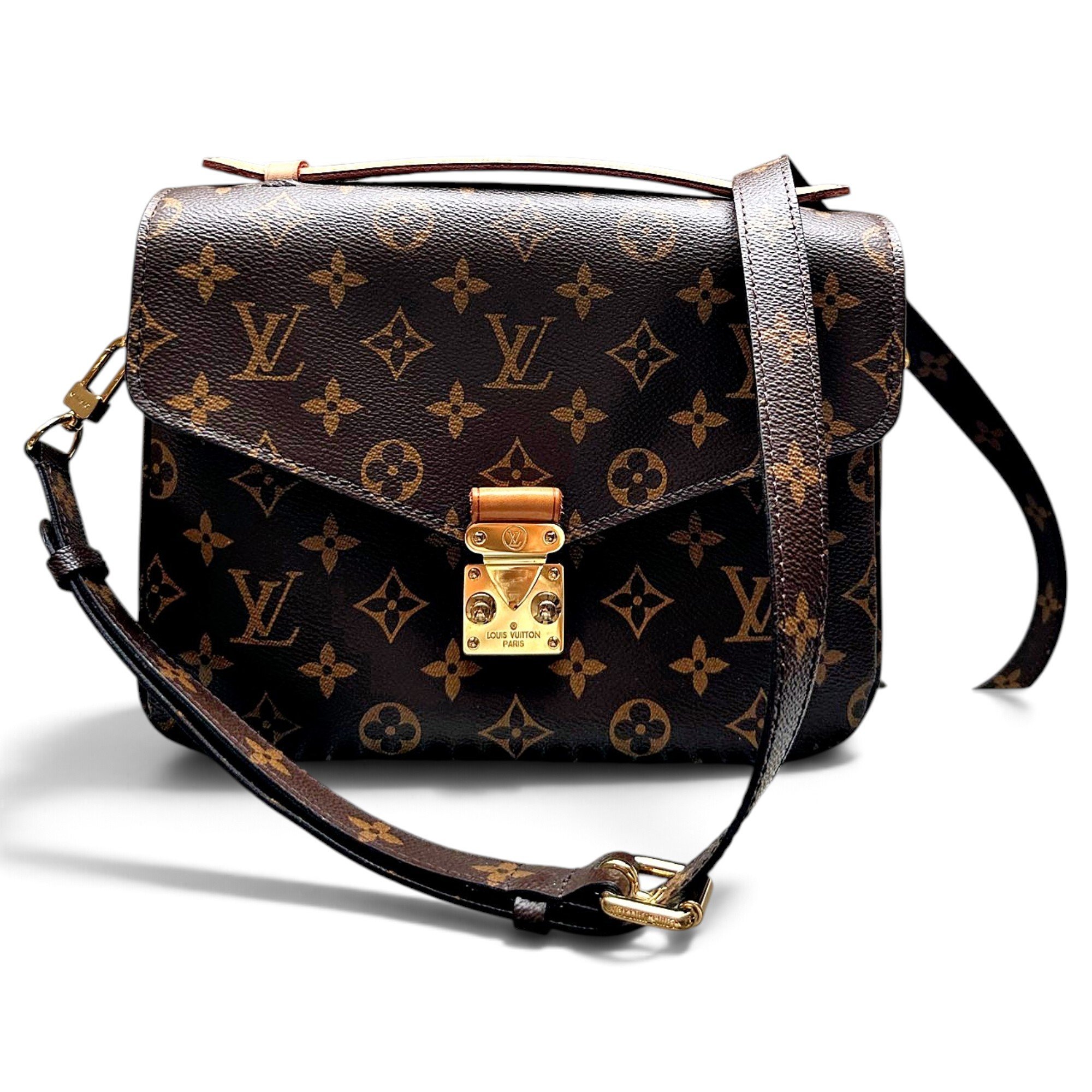 Metis leather crossbody bag