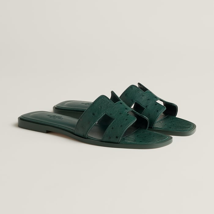 Vert Bouteille Oran Sandal