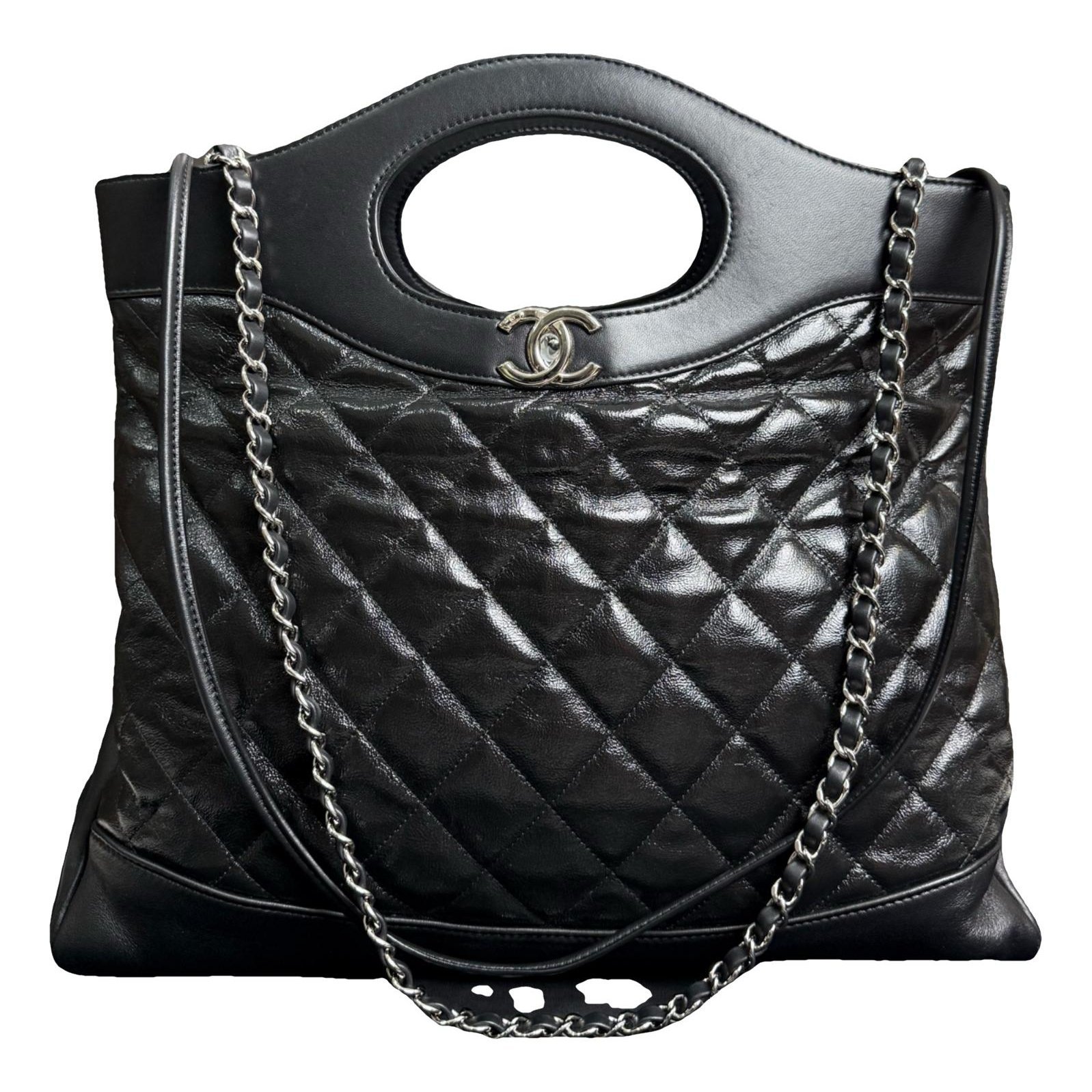 31 Vintage leather handbag