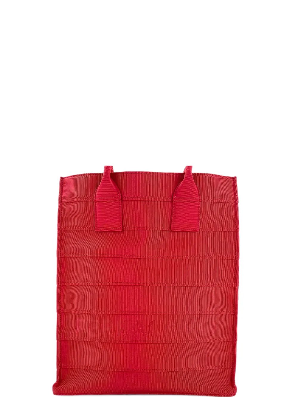 2000s ribbed tote bag