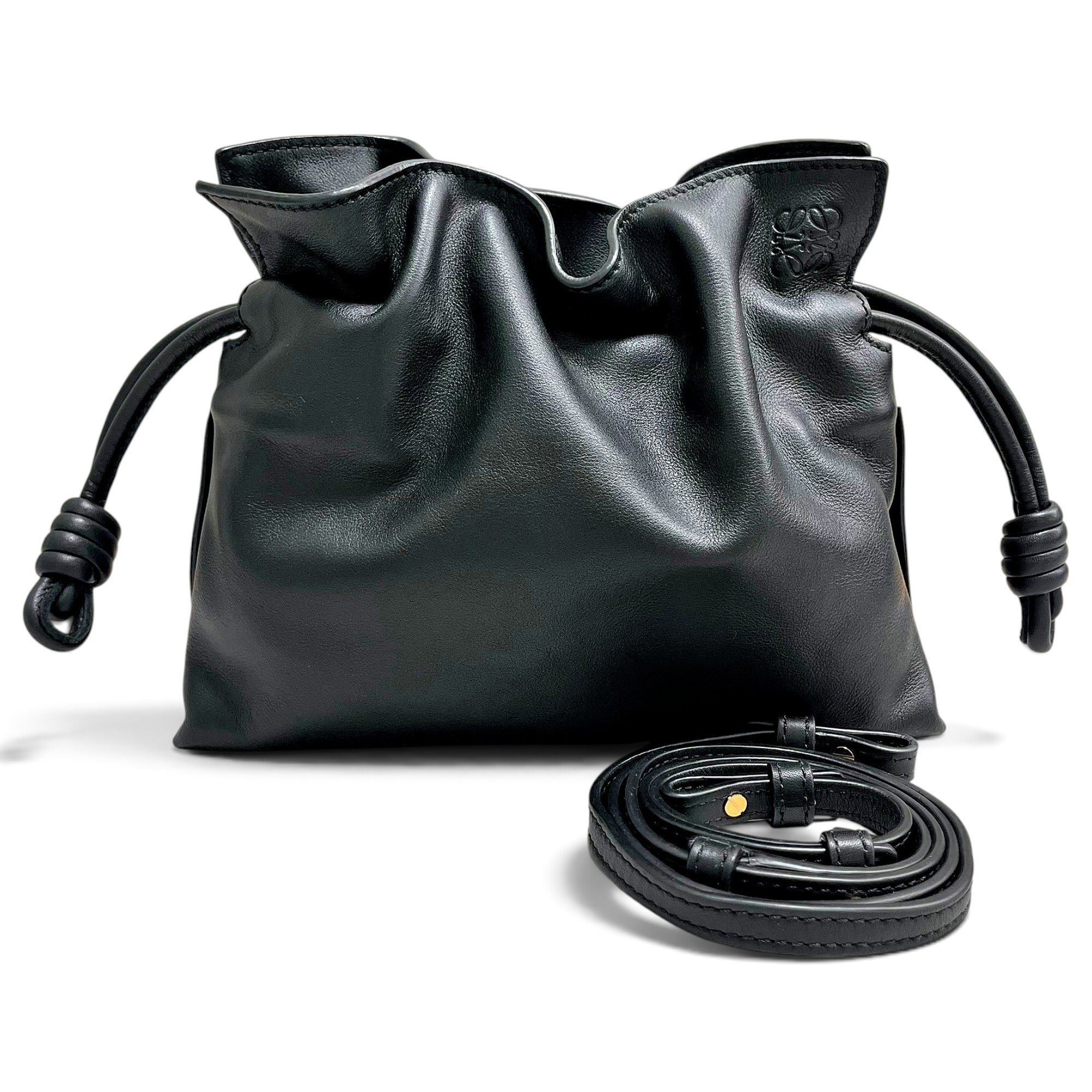 Flamenco leather handbag
