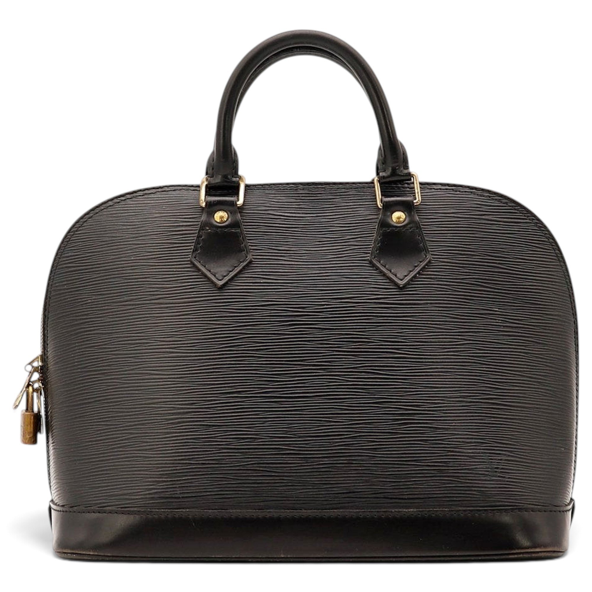 Louis Vuitton Alma leather handbag