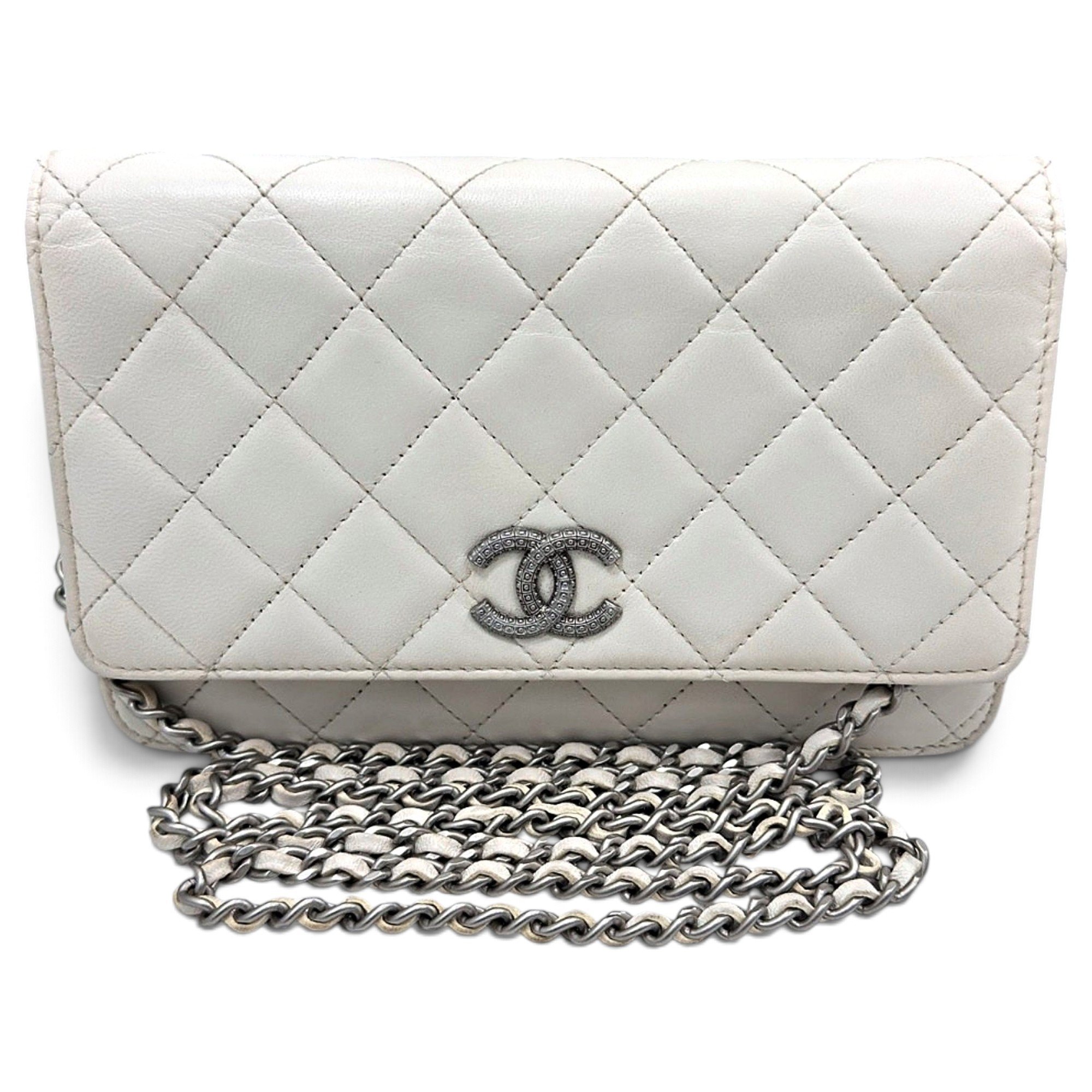 Wallet On Chain Timeless/Classique leather crossbody bag