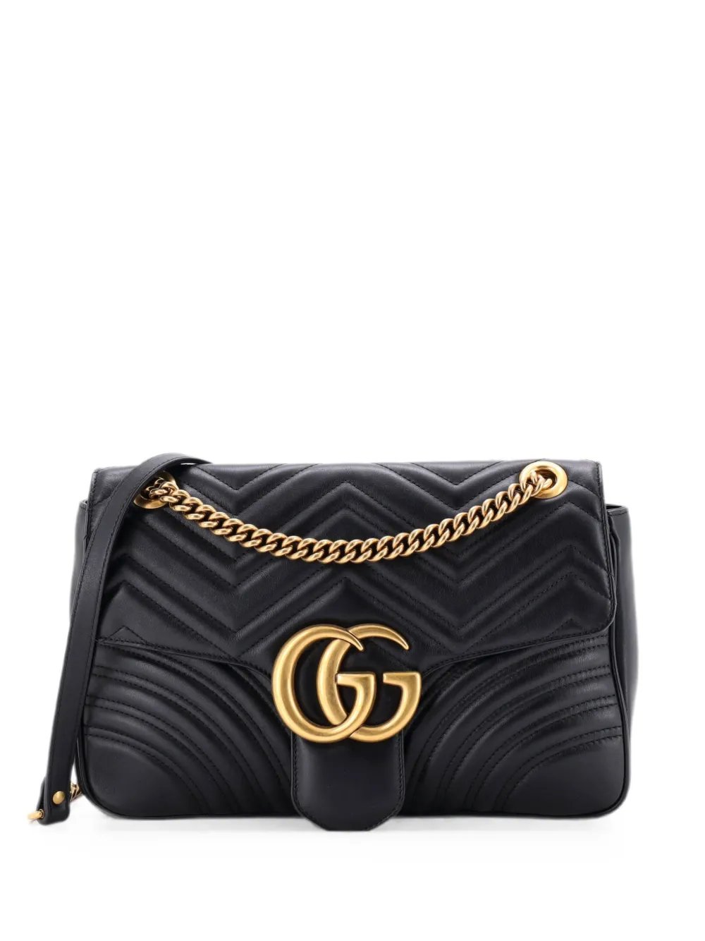 GG Marmont Flap Bag Matelasse Leather Medium shoulder bag