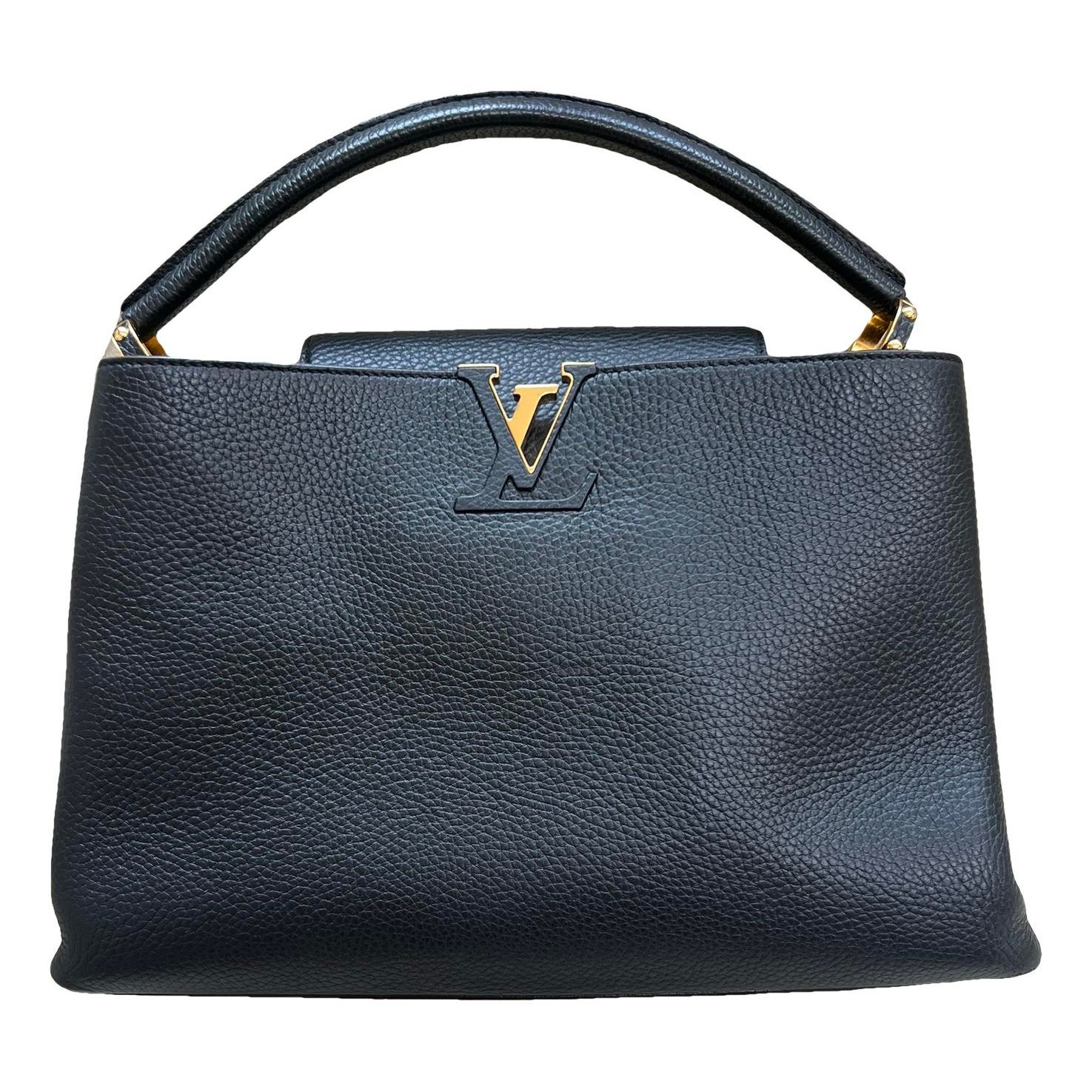 Capucines leather handbag