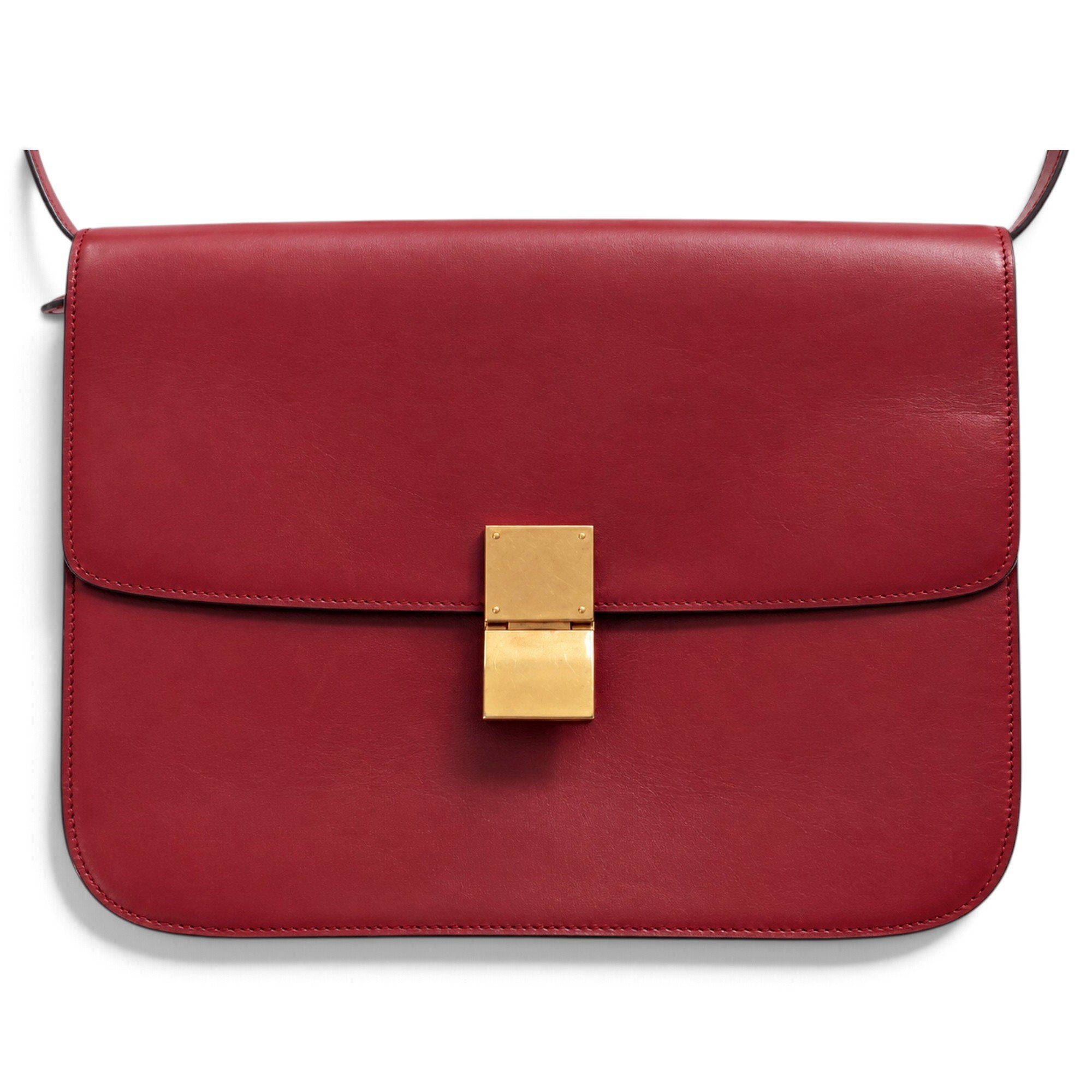 Classic leather handbag