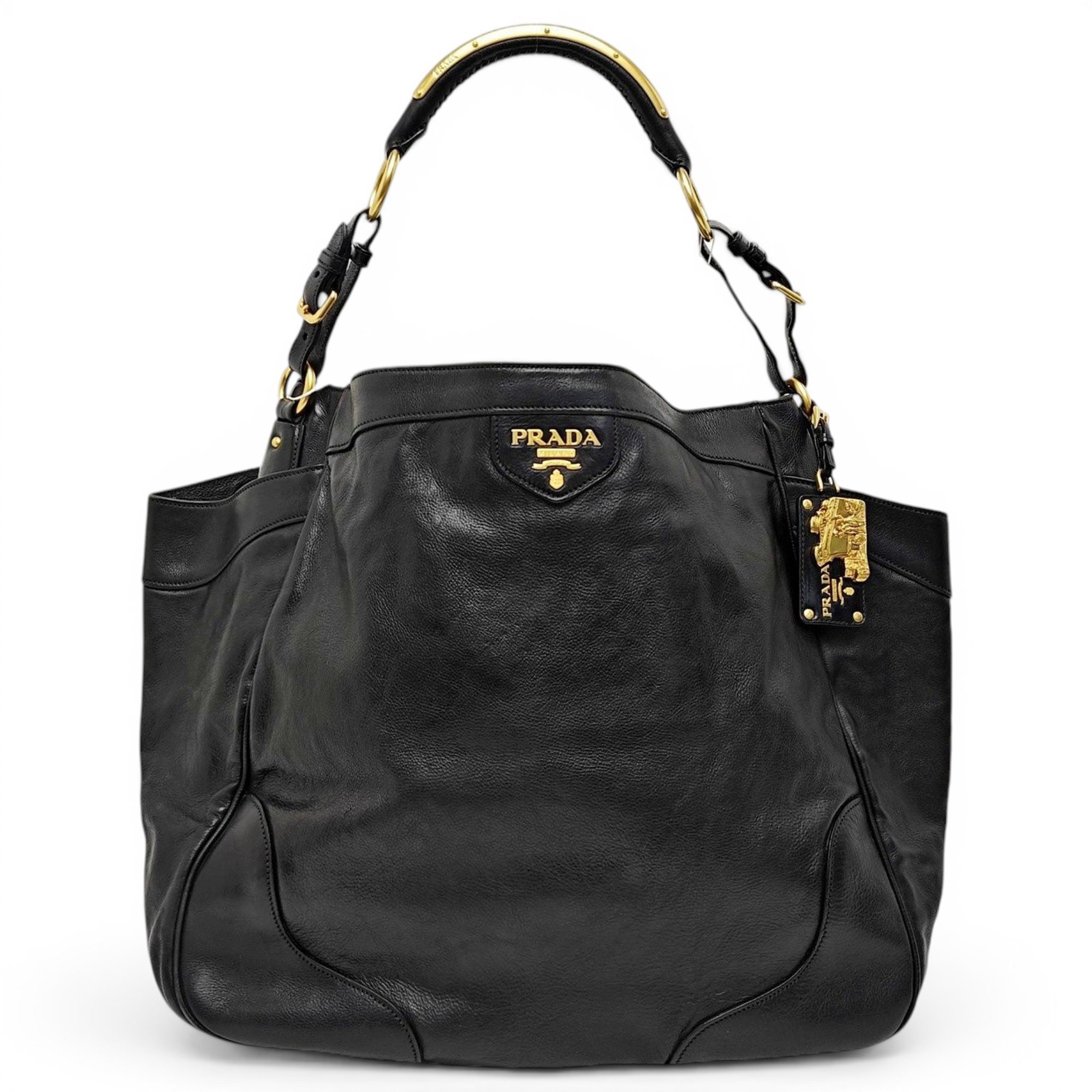 Leather handbag