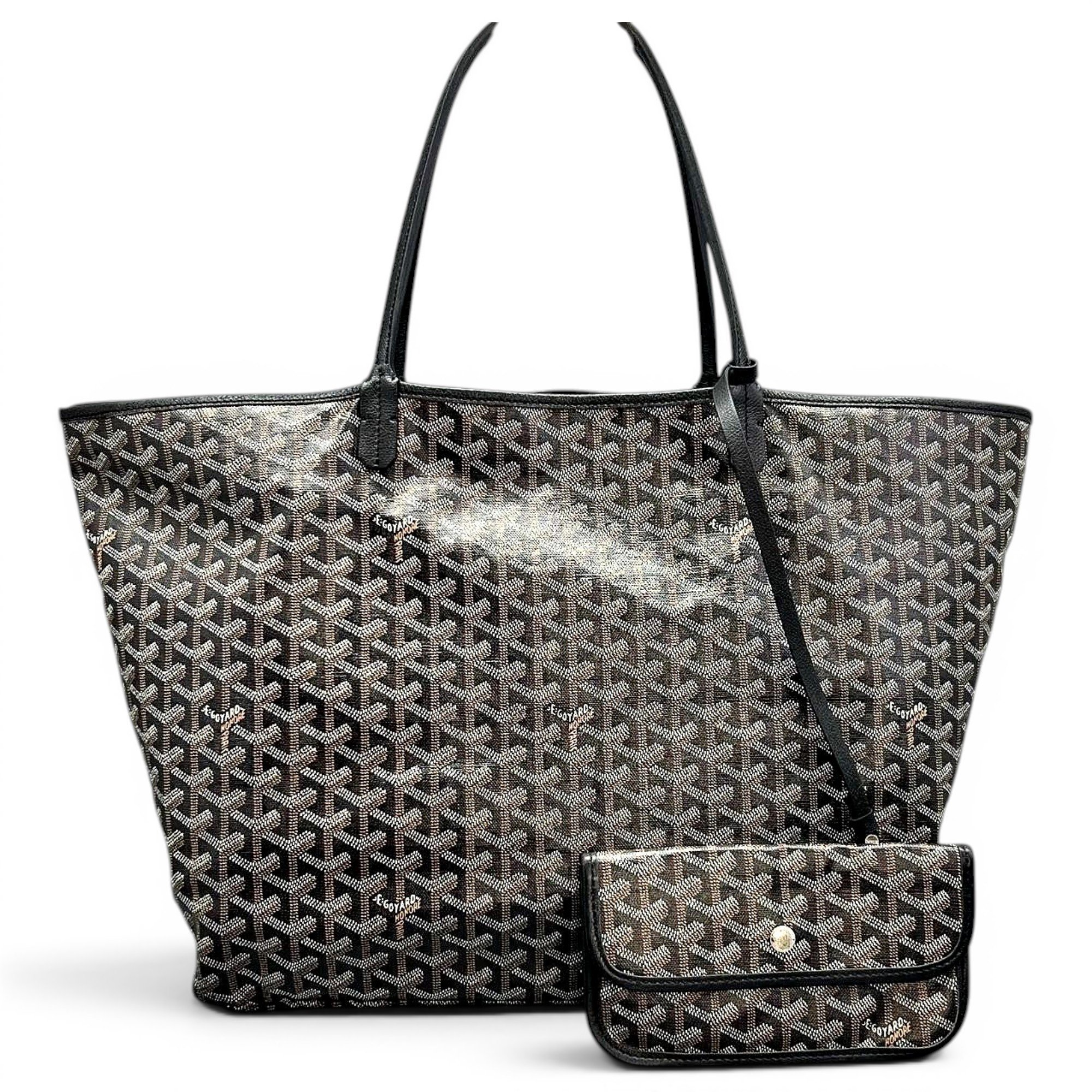 Goyard Leather tote