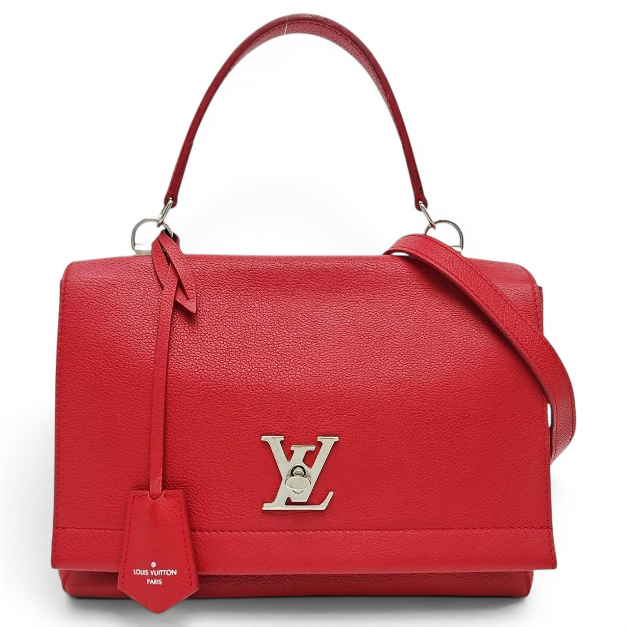 Lockme leather handbag