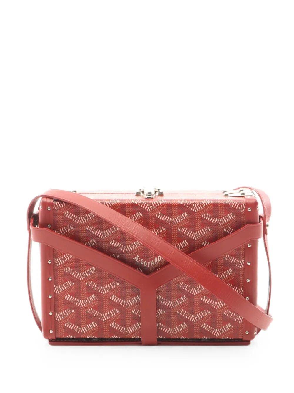 Goyard 2010s Minaudière Trunk shoulder bag