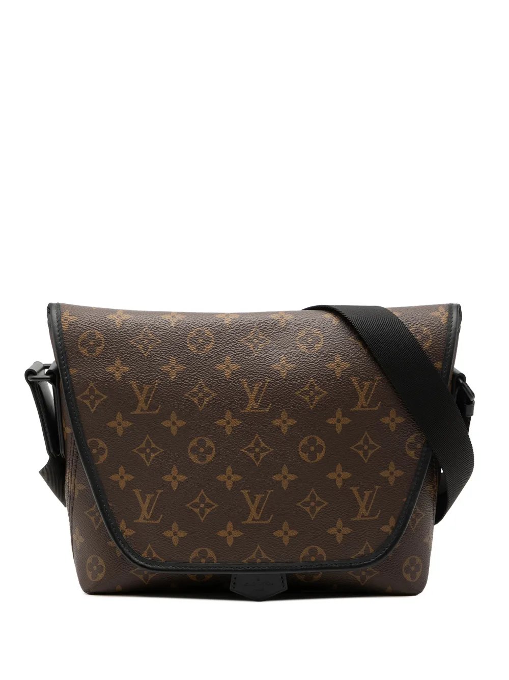 2020 Monogram Macassar Magnetic Messenger crossbody bag