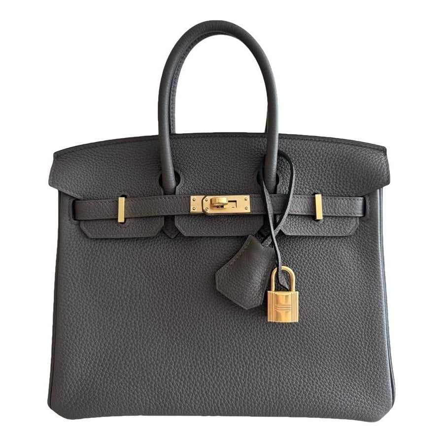 Birkin 25 leather satchel