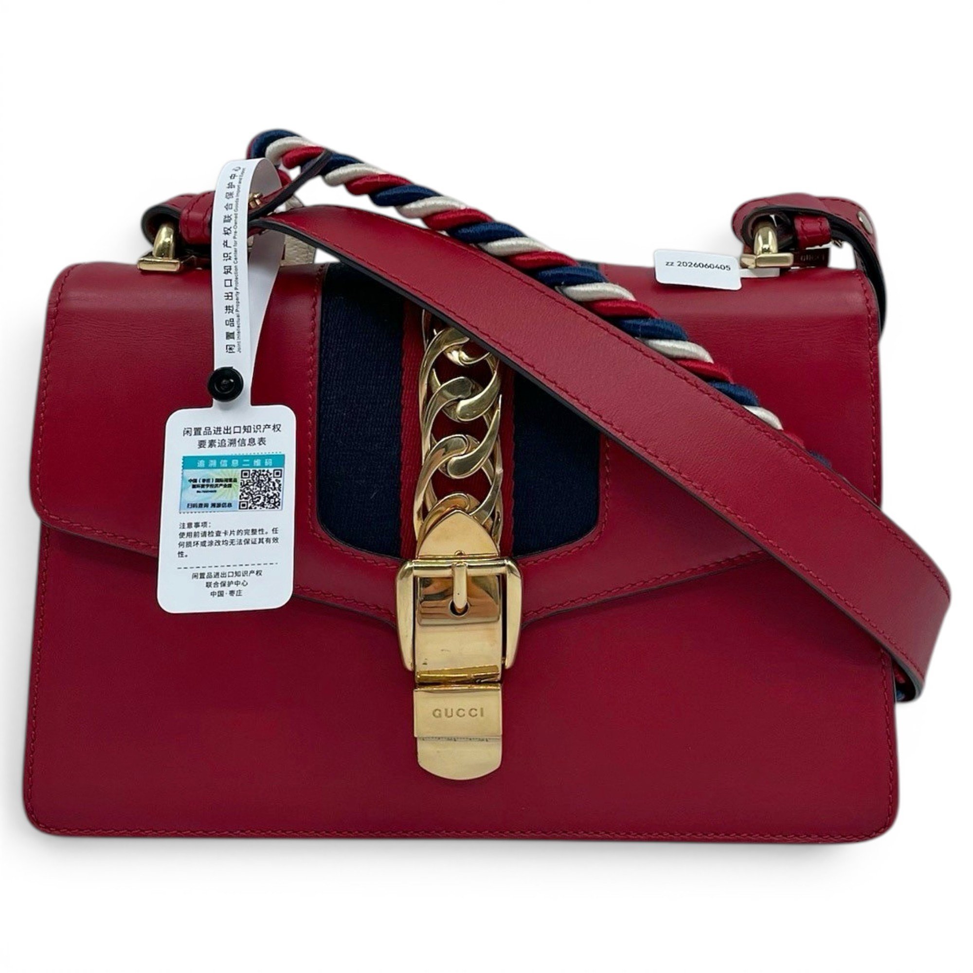Sylvie leather crossbody bag