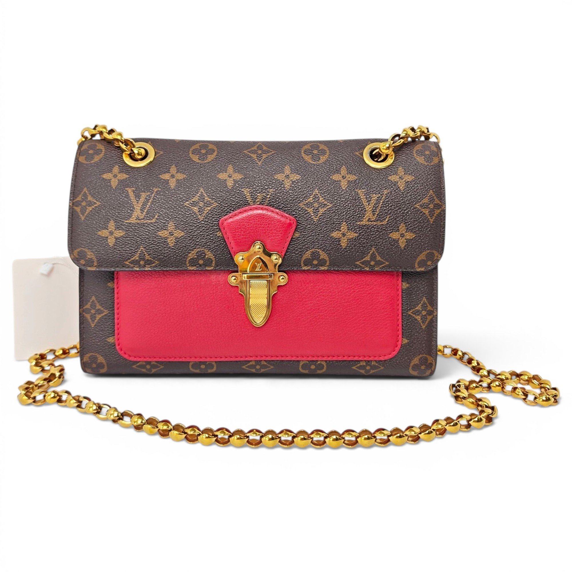 Victoire leather handbag