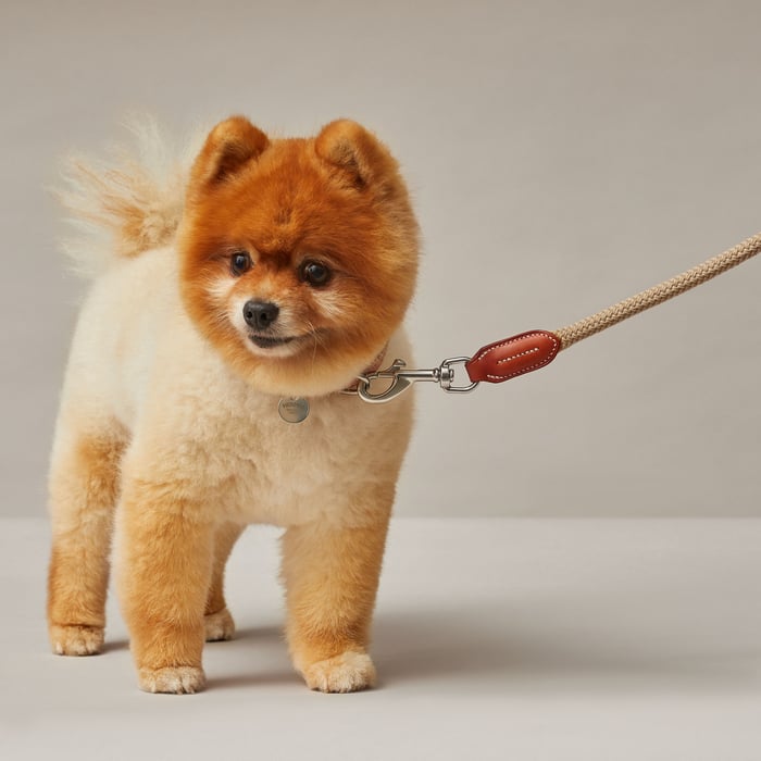 Dark Irish Gaucho Dog Leash