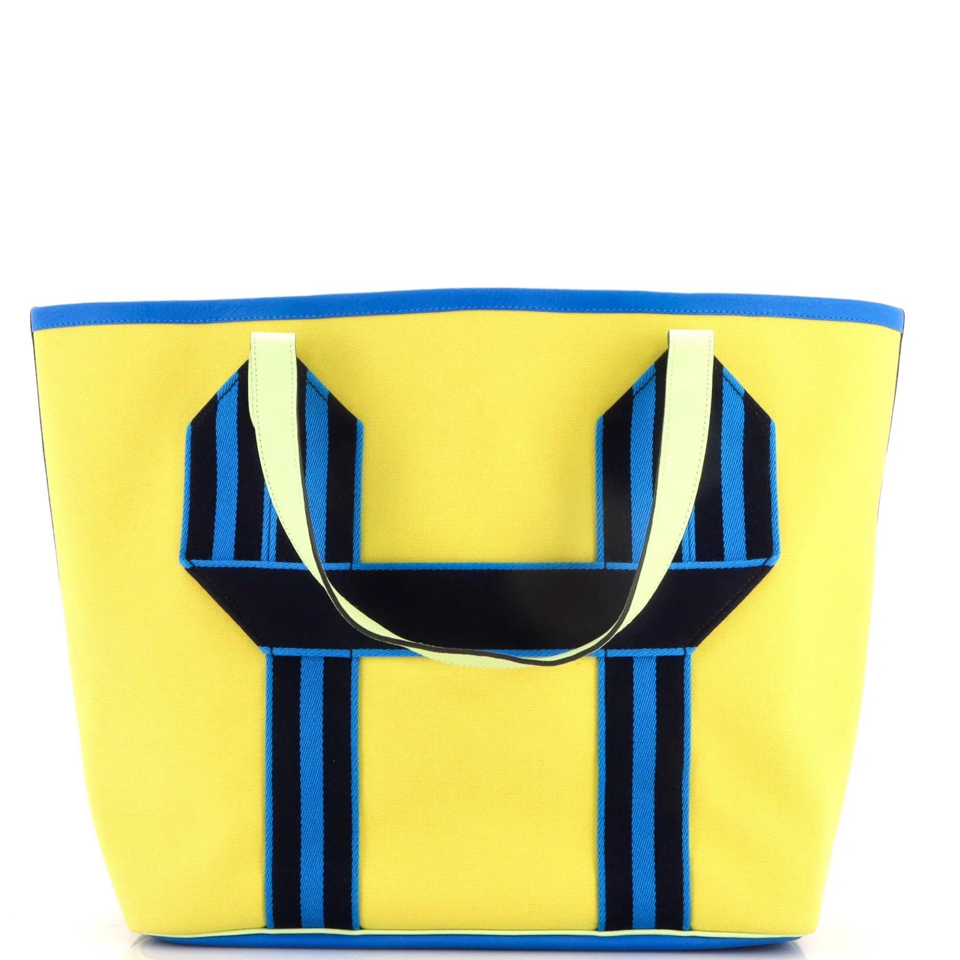 Leather tote