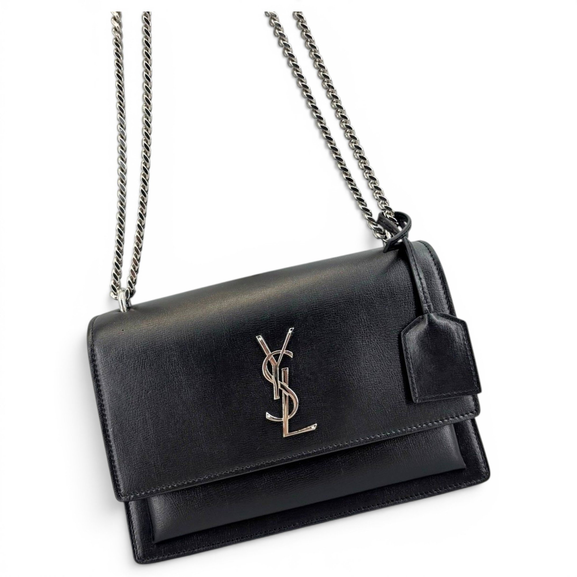 Sunset leather handbag