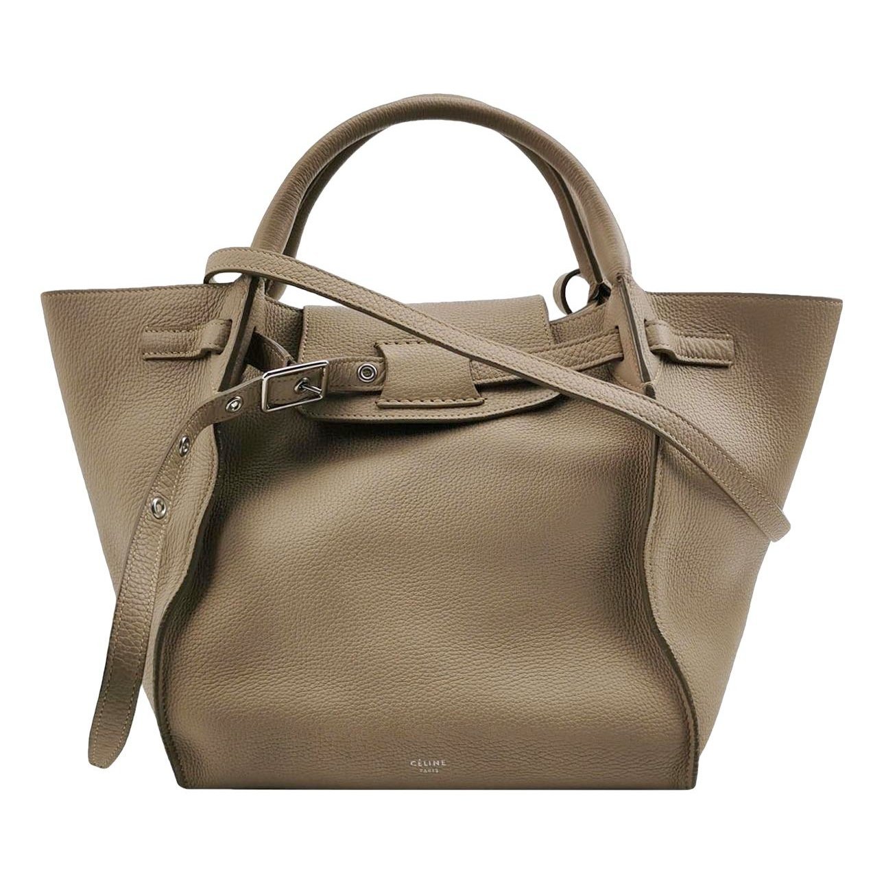 Big Bag leather handbag
