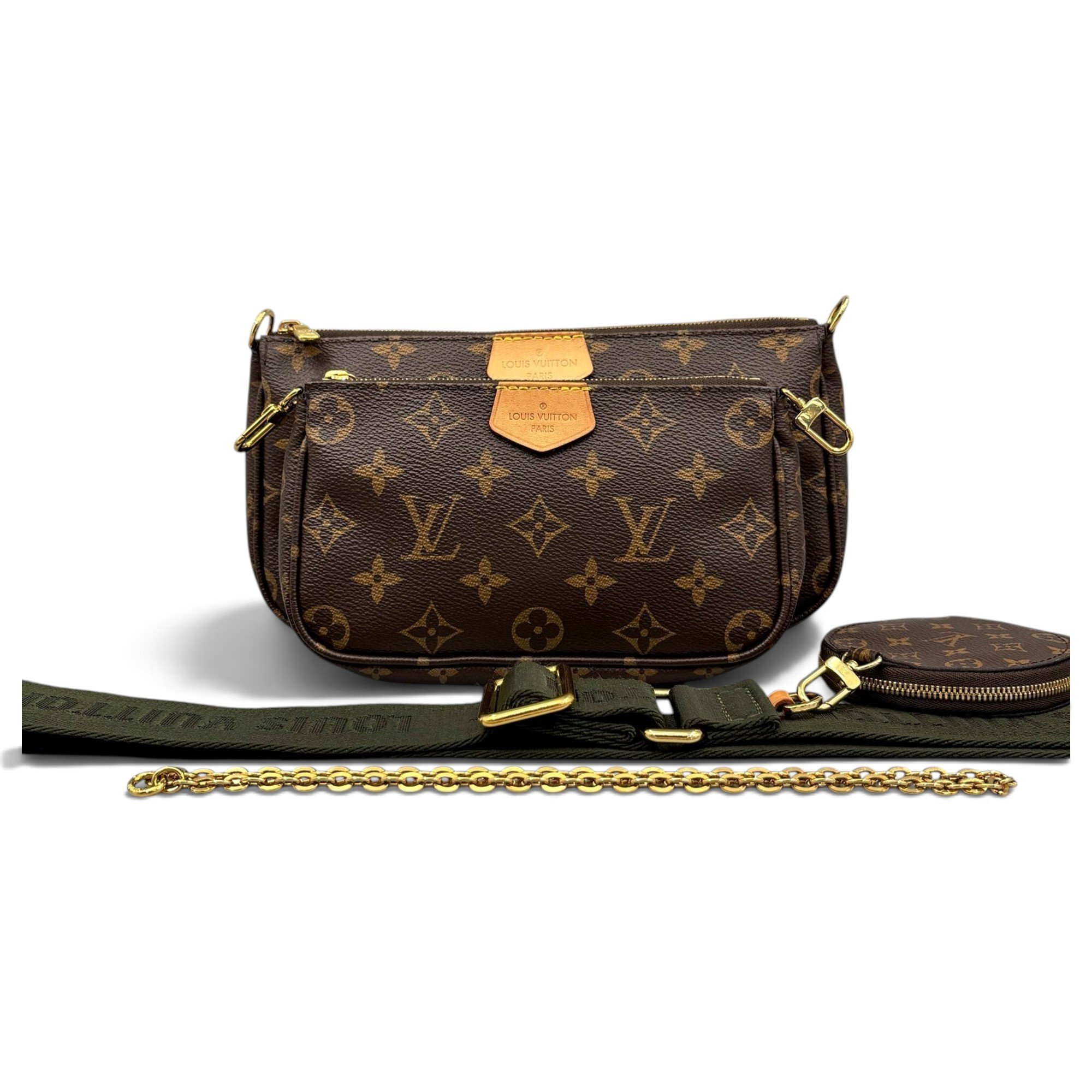 Multi Pochette Accessoires leather crossbody bag