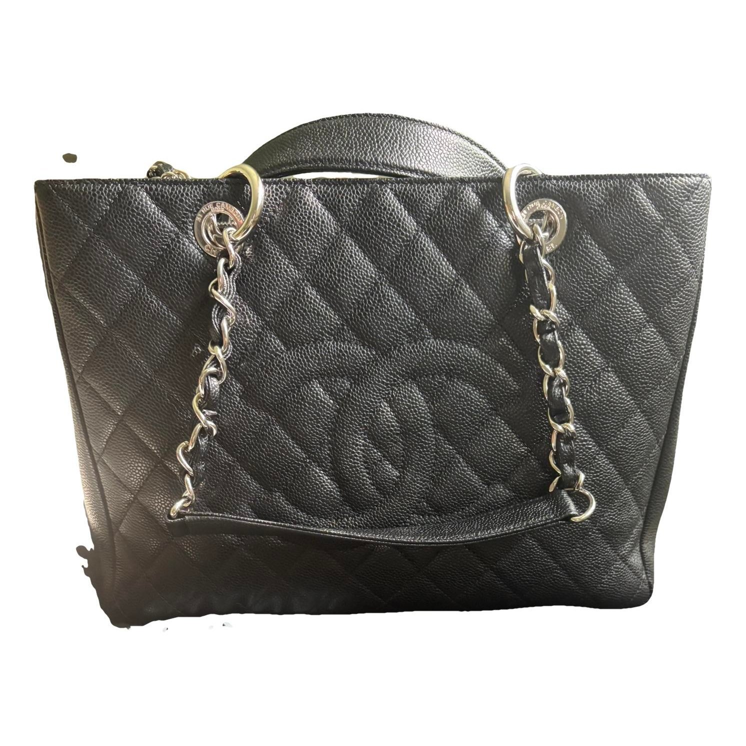 Grand shopping leather tote