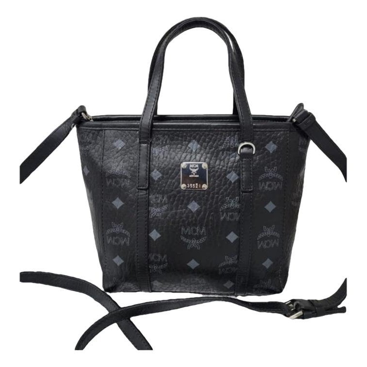 Leather tote