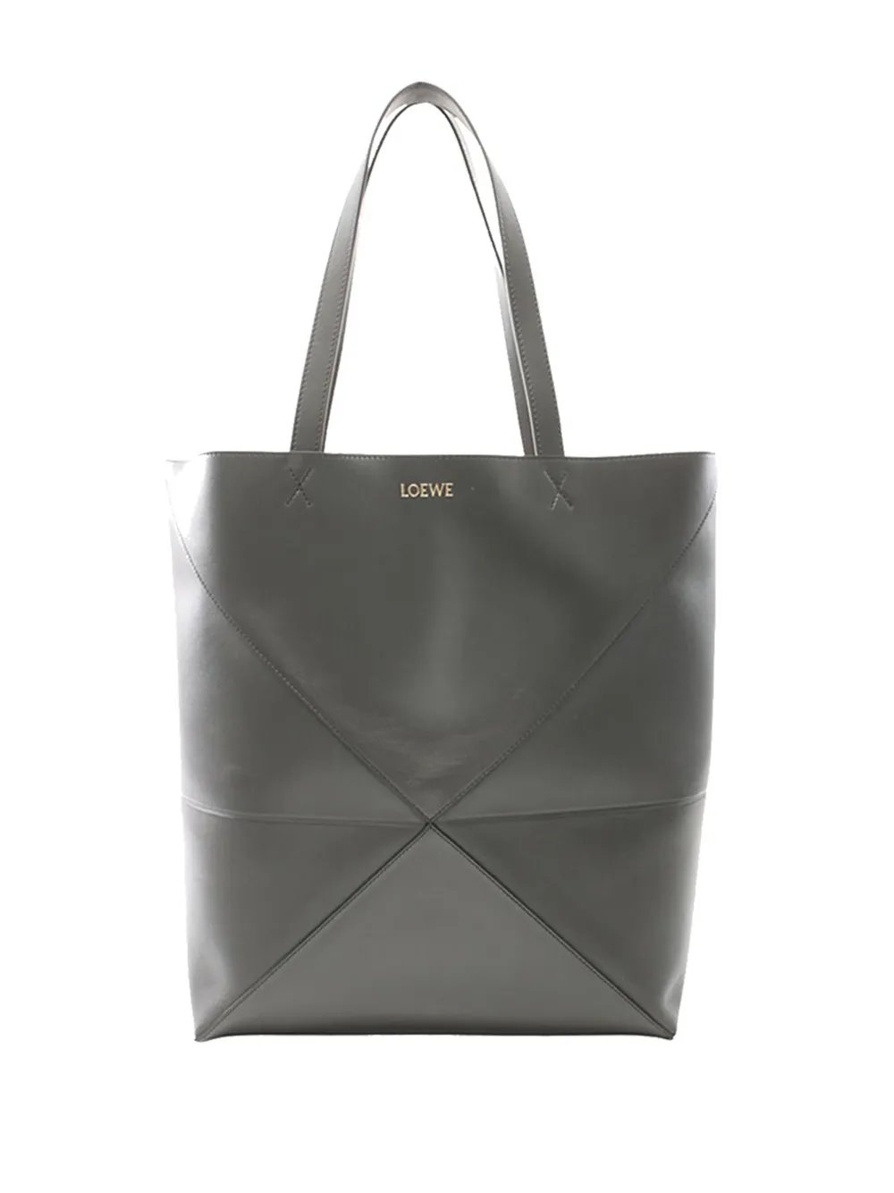 2020-2026 Large Calfskin Puzzle Fold tote bag