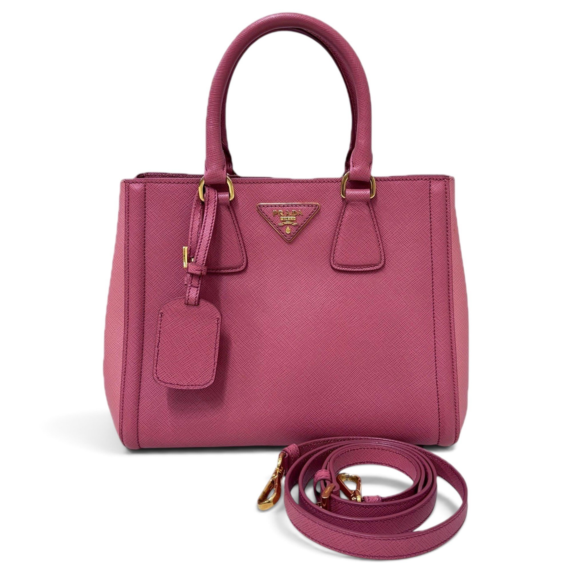 Galleria leather handbag