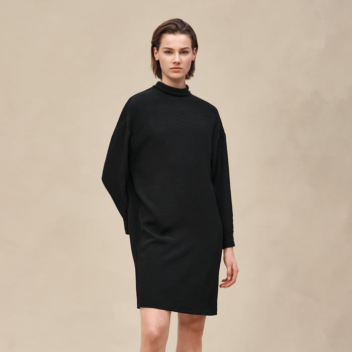 Noir "H Kelly" Cocoon Dress