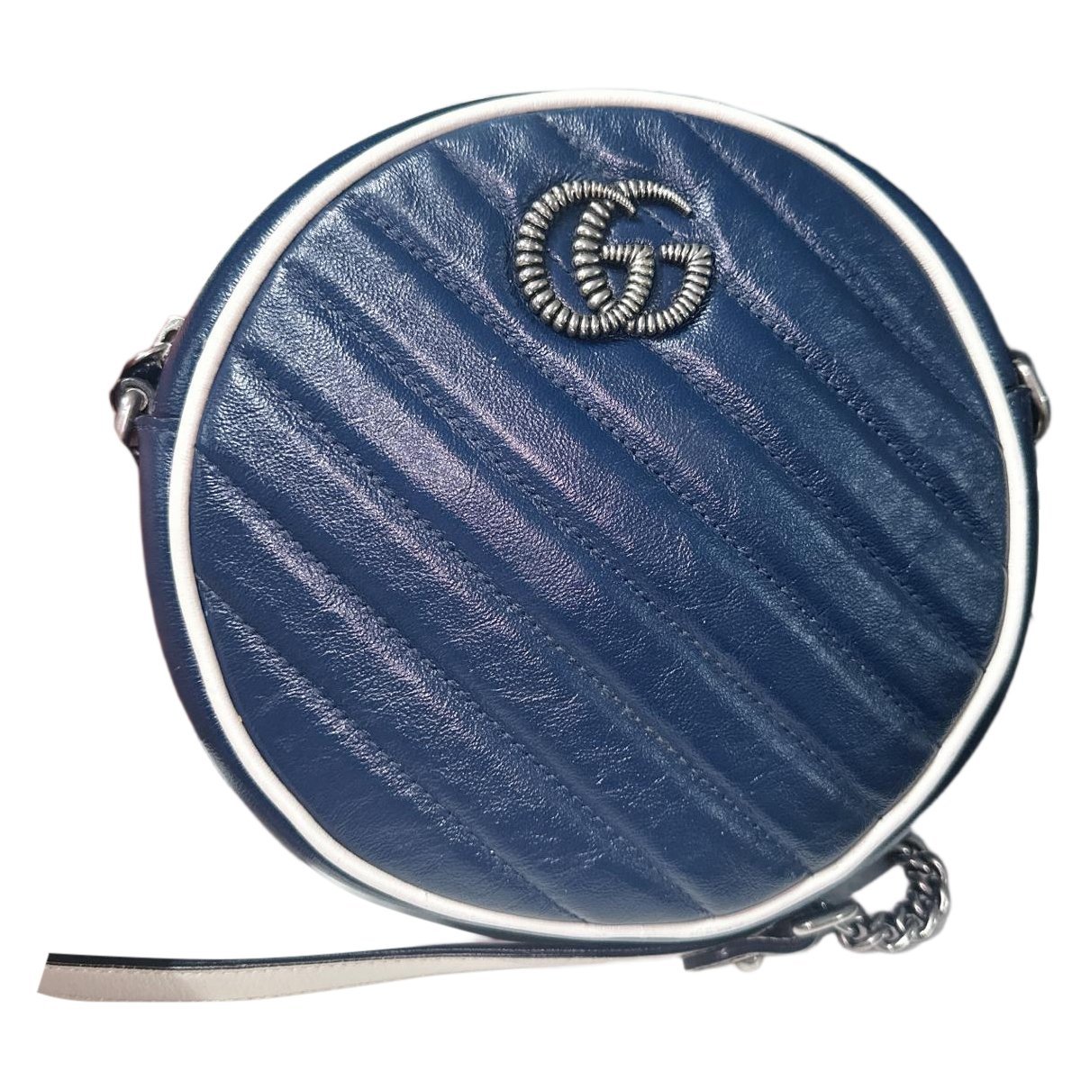 GG Marmont Round leather crossbody bag