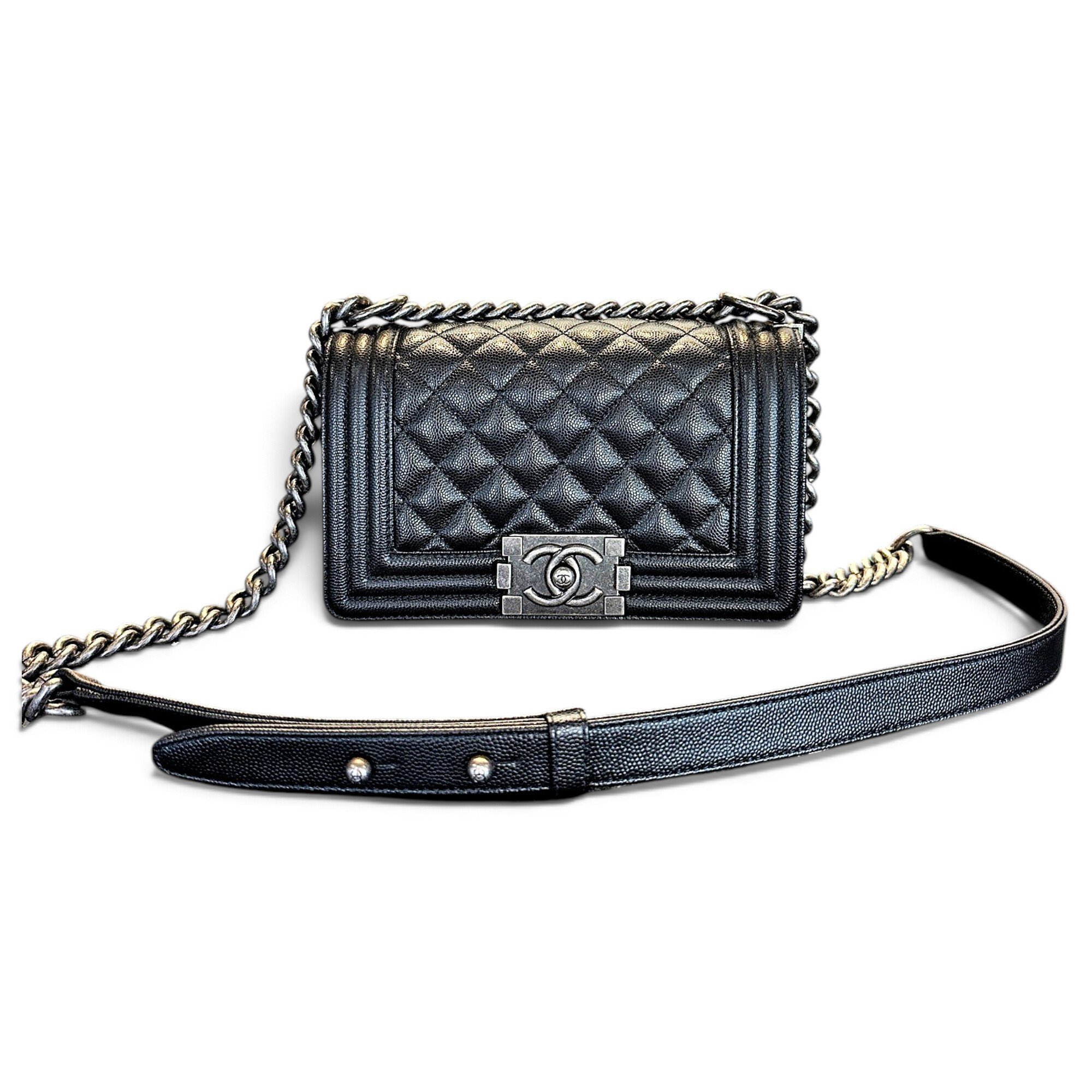 Boy leather handbag