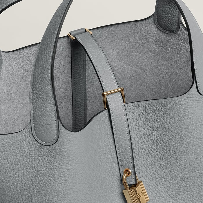 Gris Pantin Picotin Lock 22 Bag