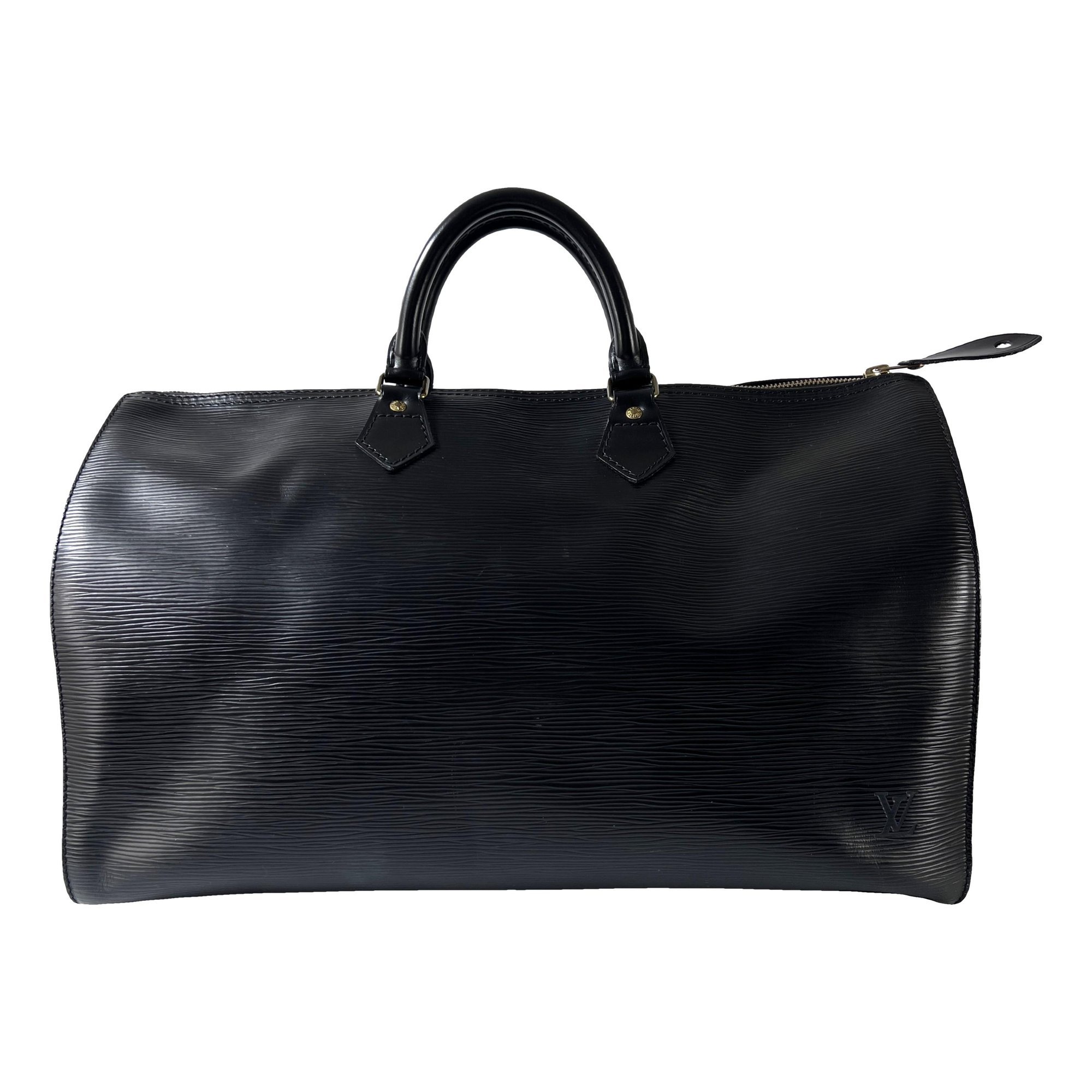 Speedy leather handbag