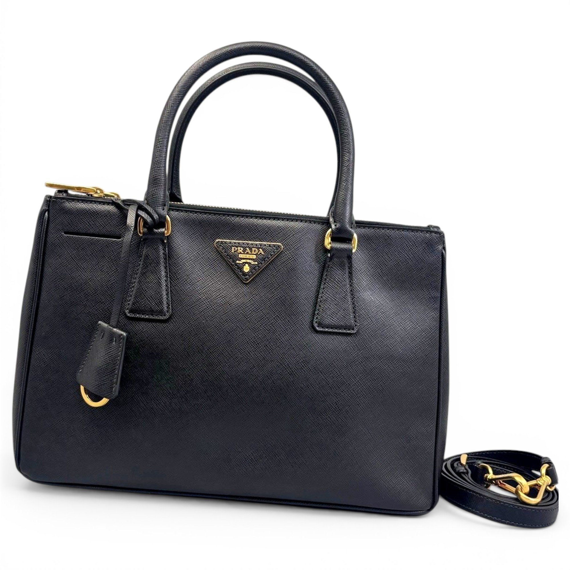 Galleria leather handbag