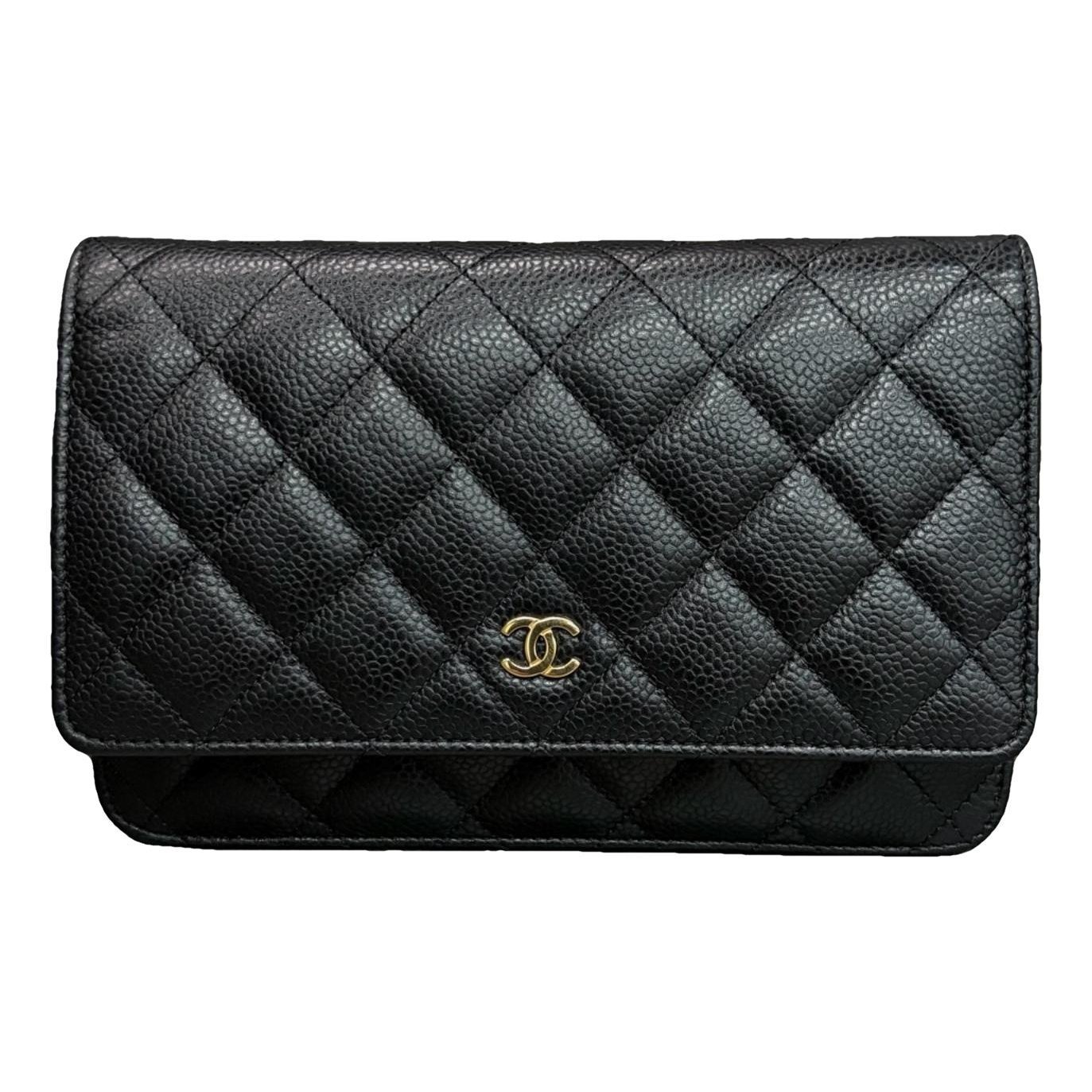Wallet On Chain Timeless/Classique leather crossbody bag