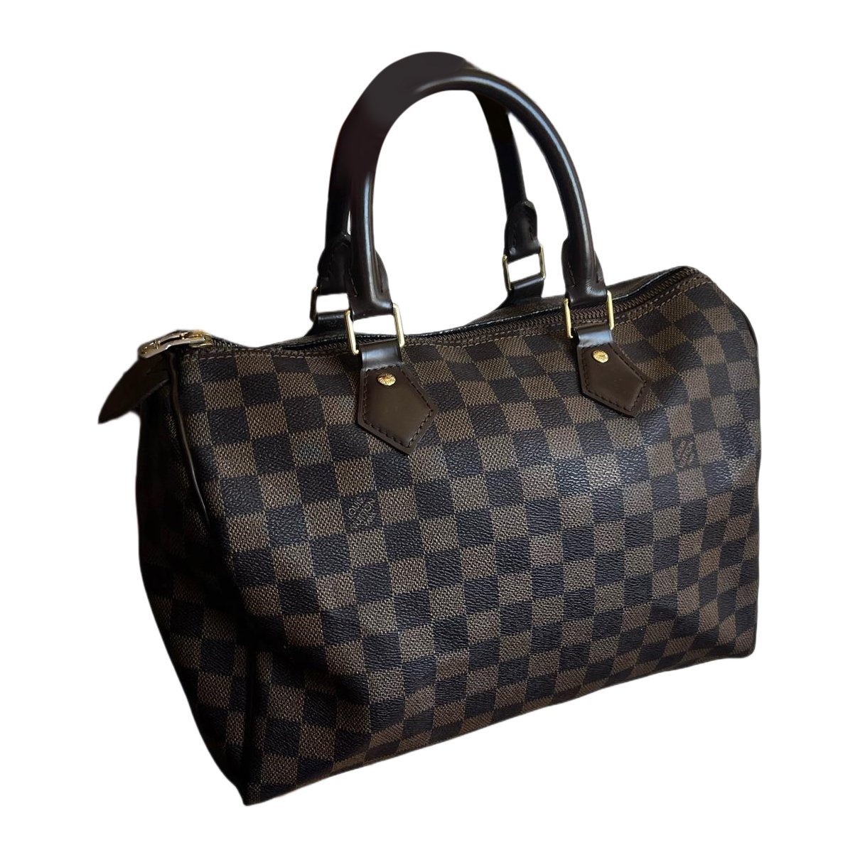 Speedy leather handbag