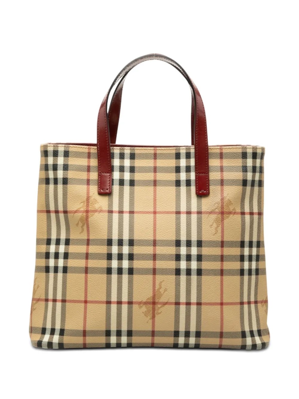 2000-2017 Haymarket Check Coated Canvas tote bag
