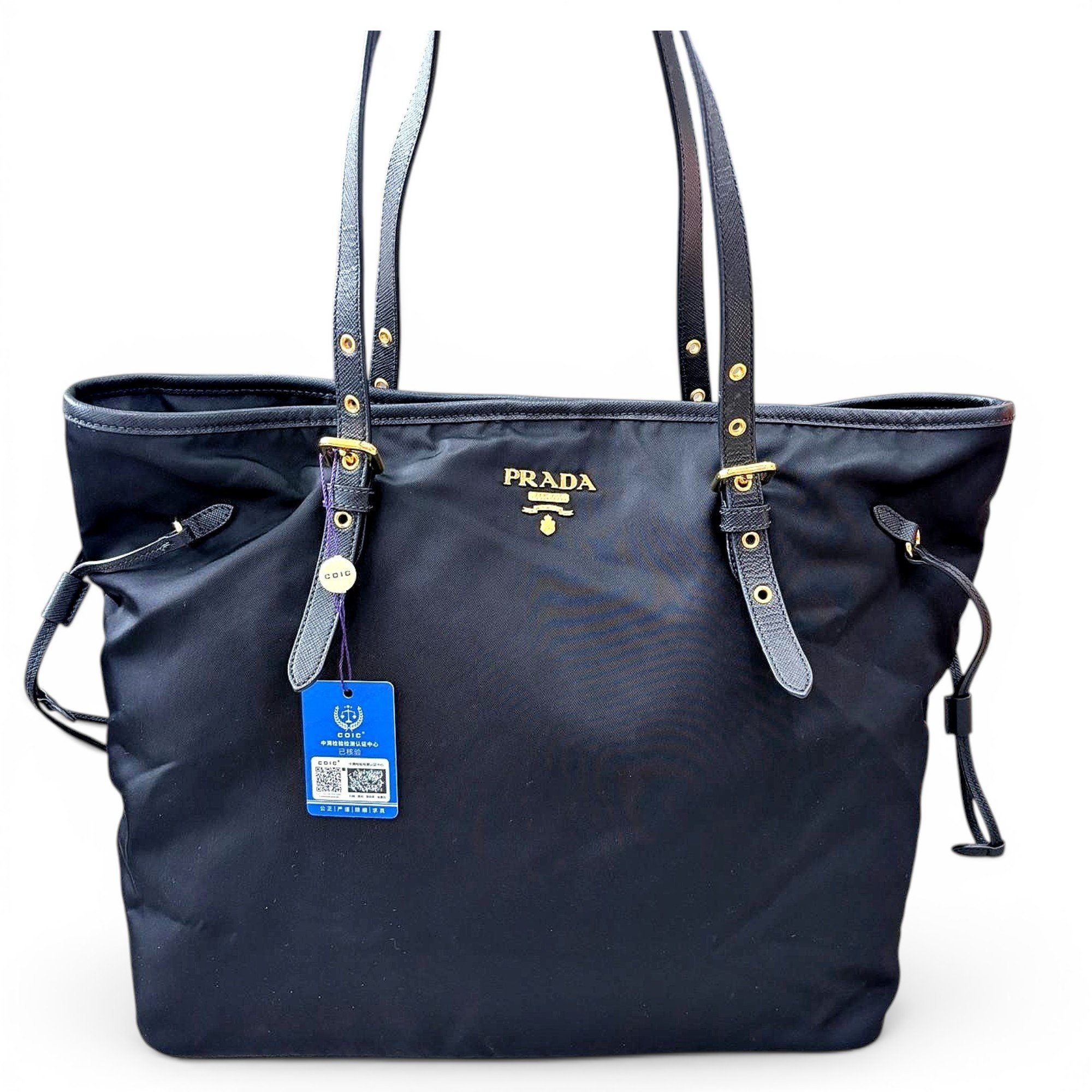 Leather handbag