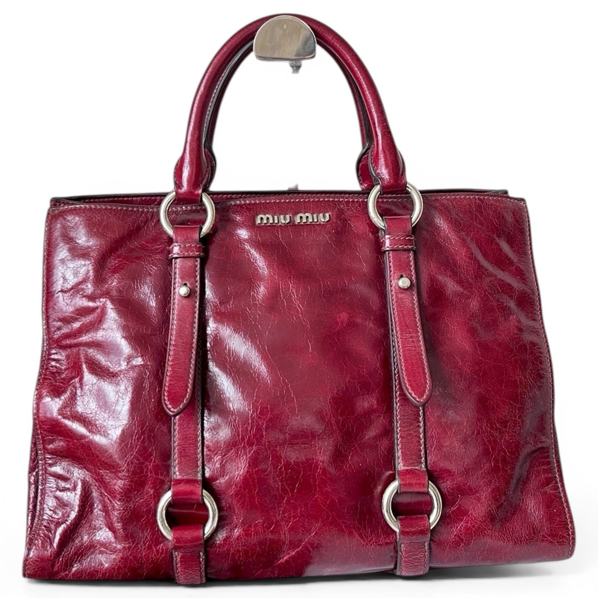 Vitello leather handbag