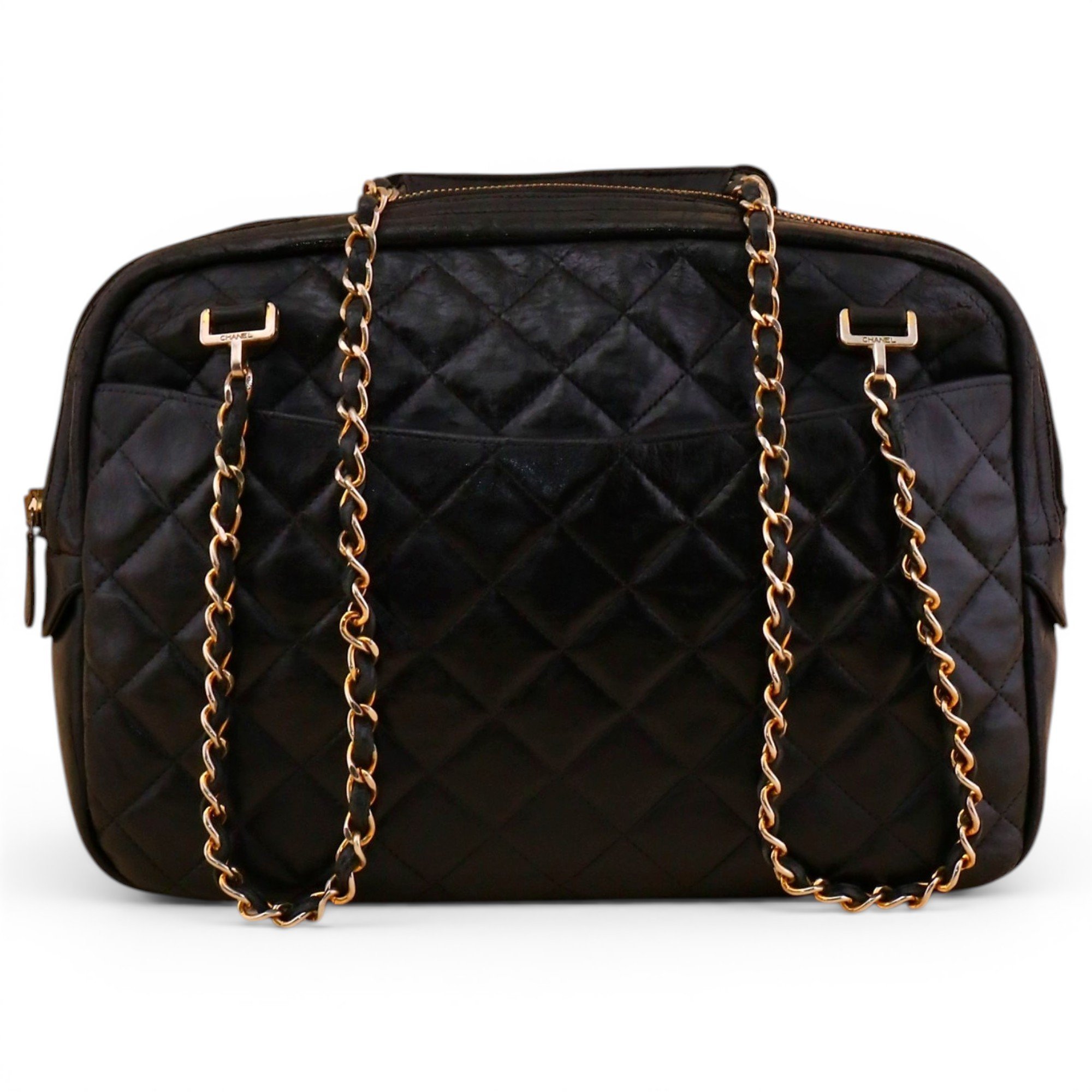 Petite Shopping Tote leather handbag