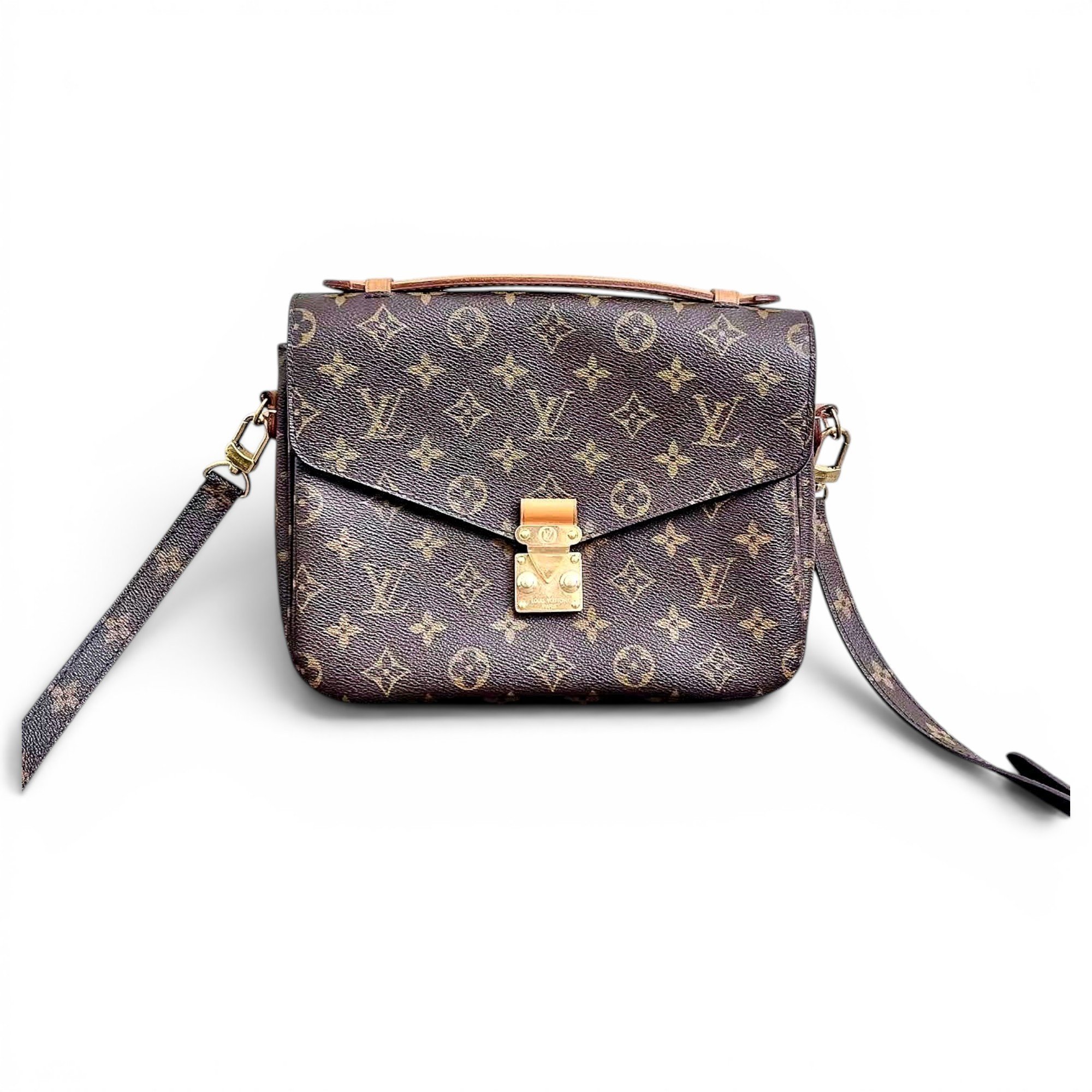 Metis leather handbag