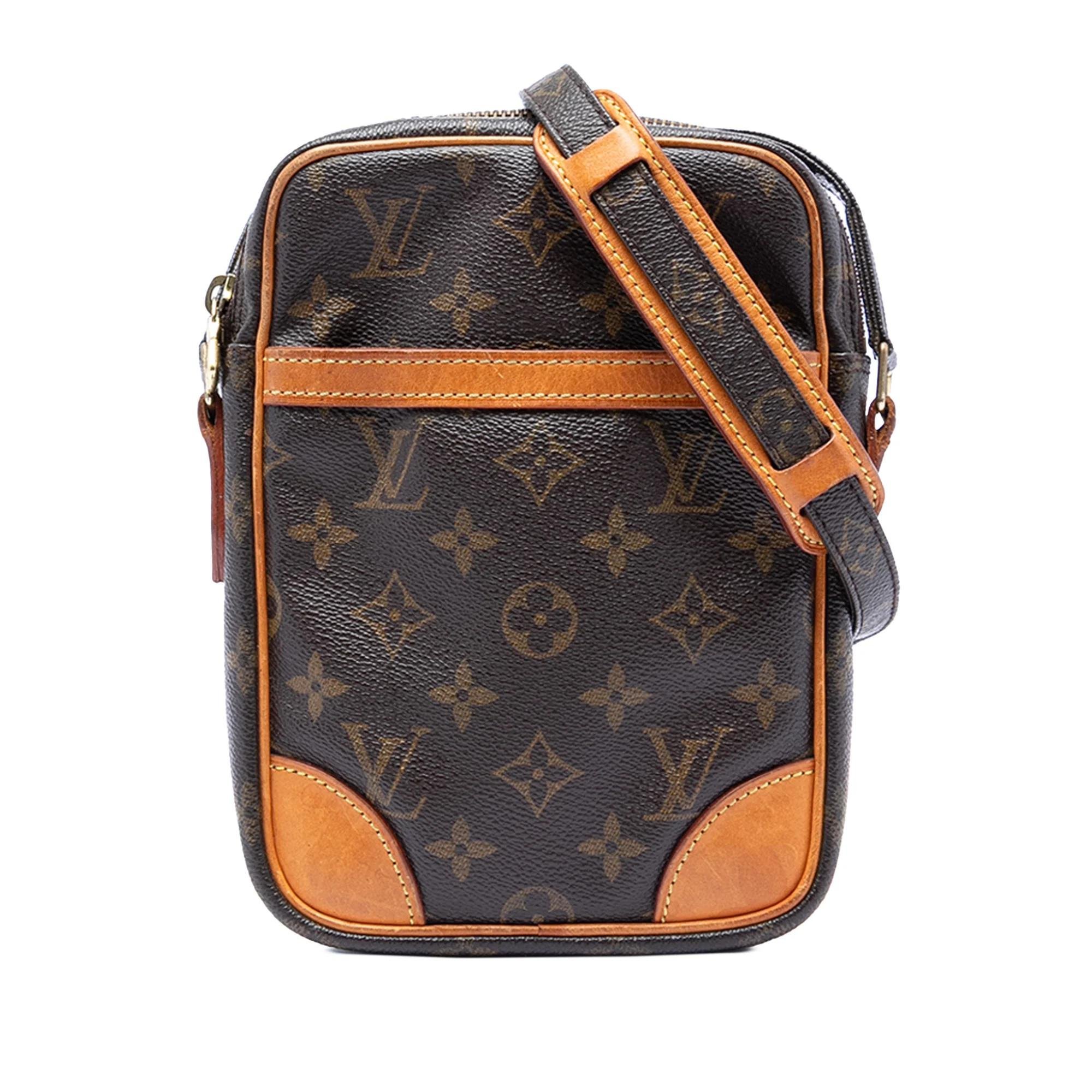Danube leather crossbody bag