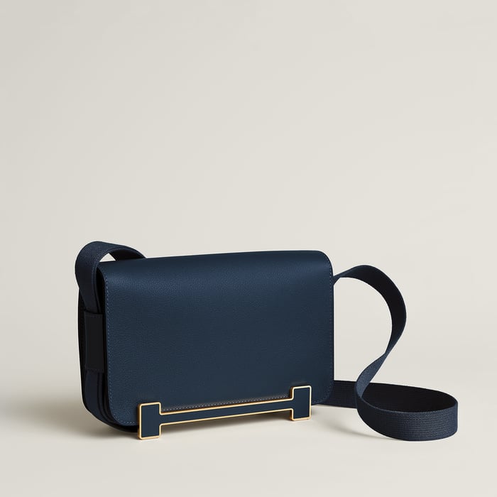 Bleu Abysse Hermès Geta Slim Bag