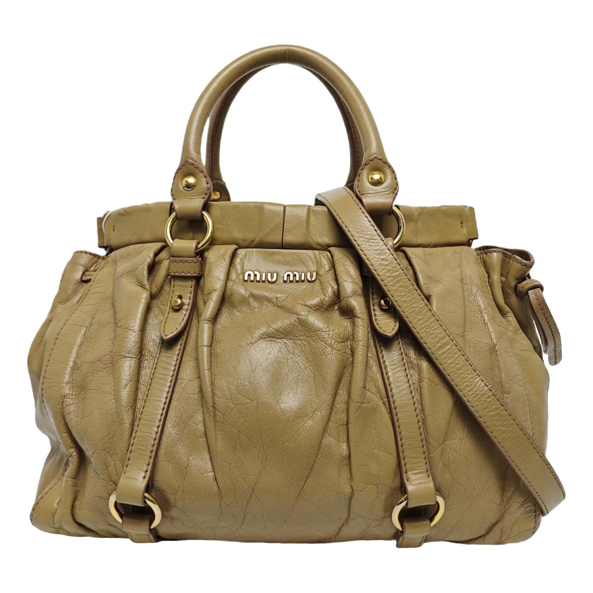 Leather crossbody bag