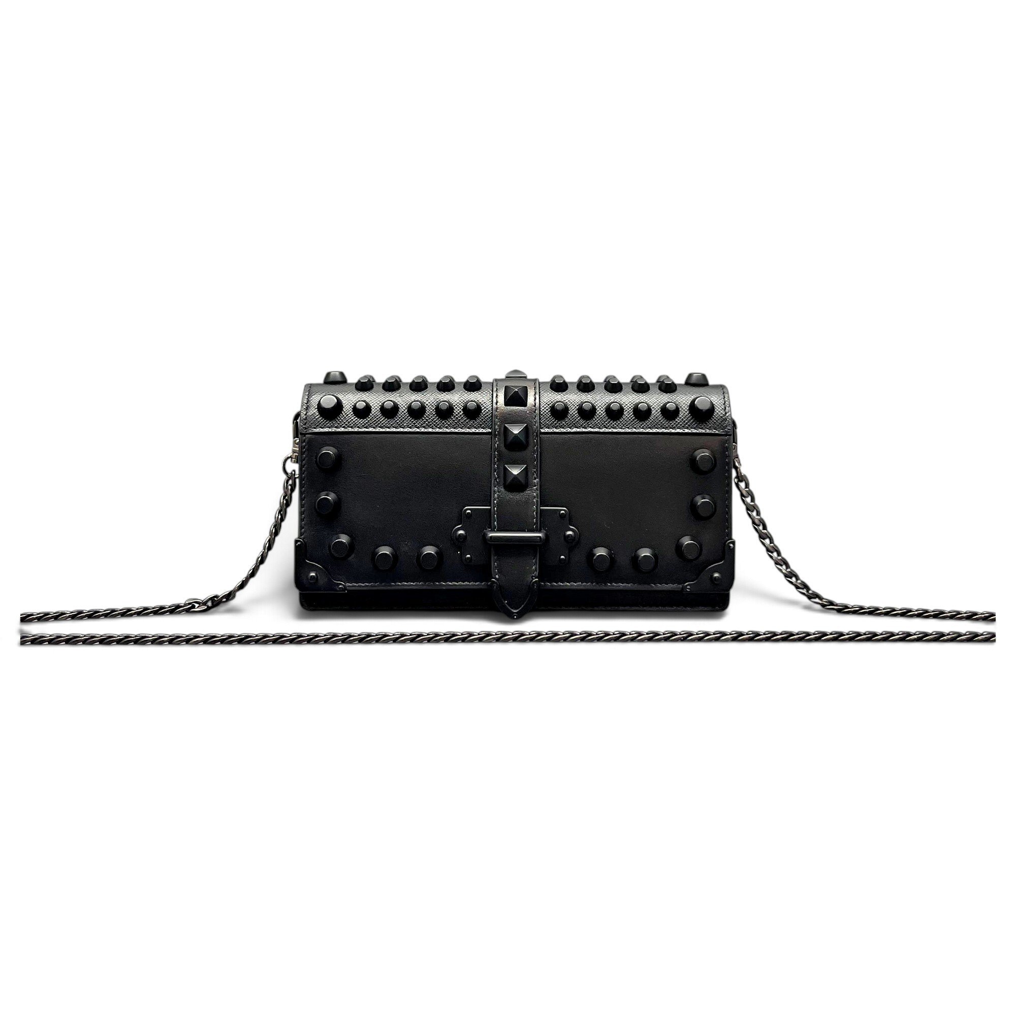 Leather crossbody bag