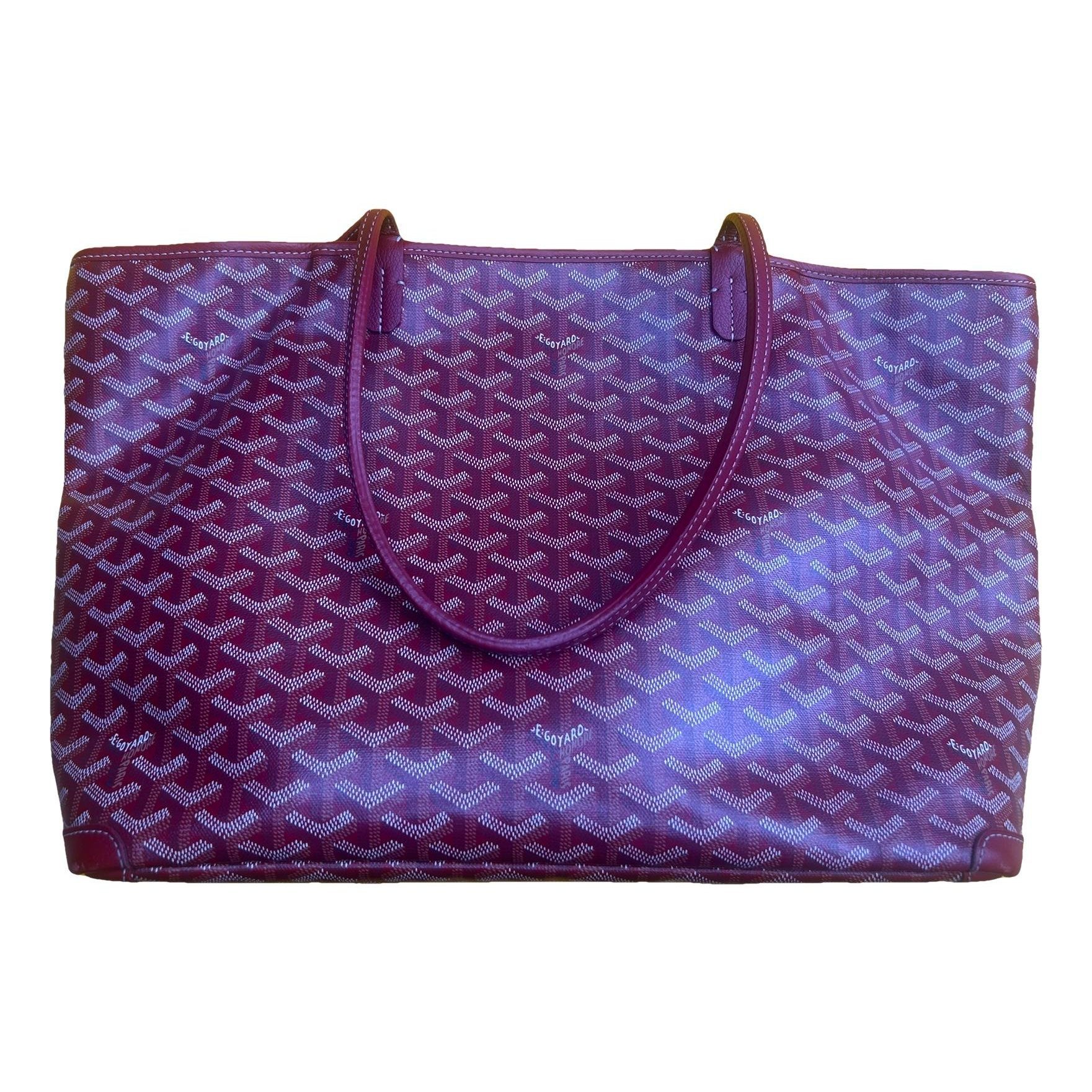 Goyard Artois leather handbag