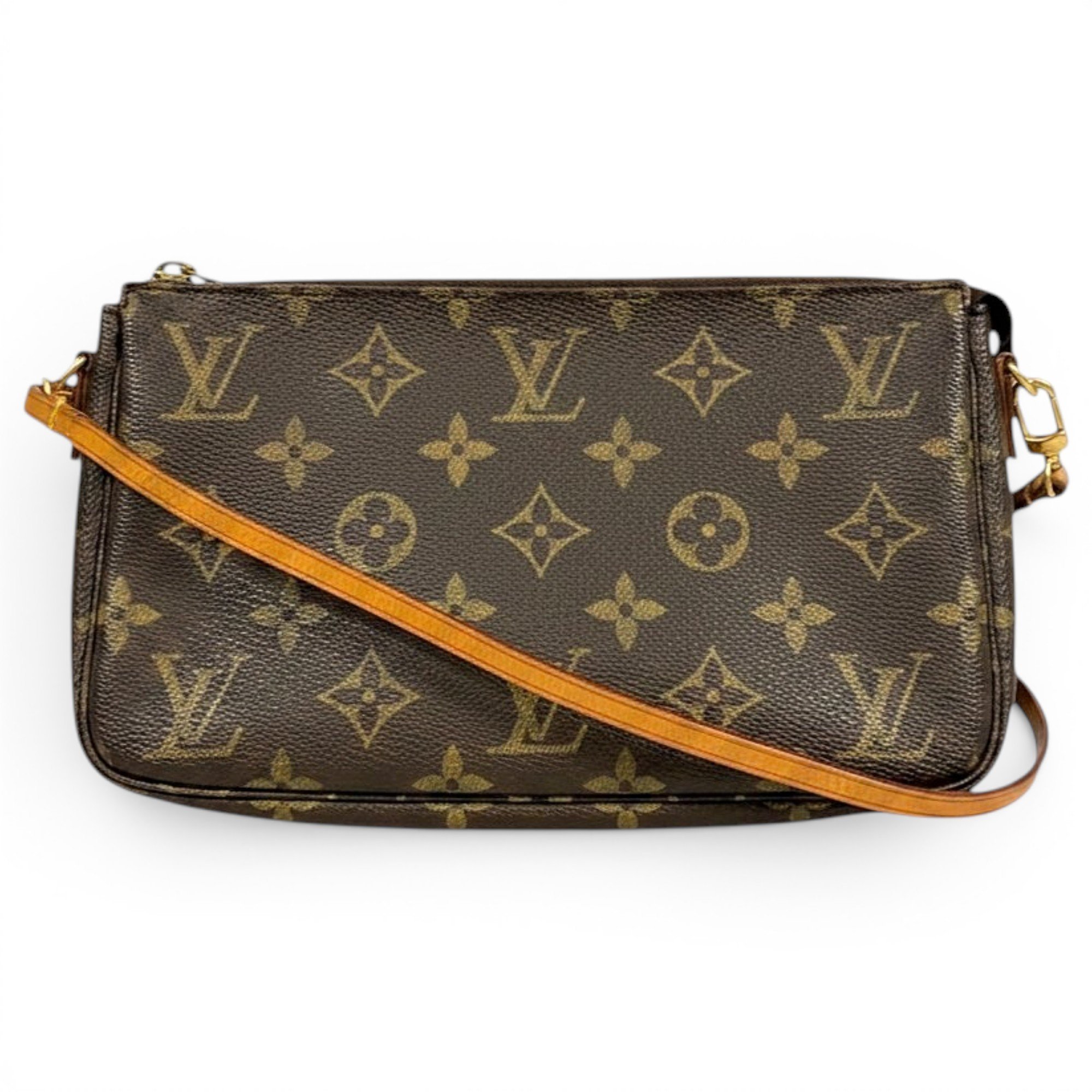 Pochette Accessoire leather handbag