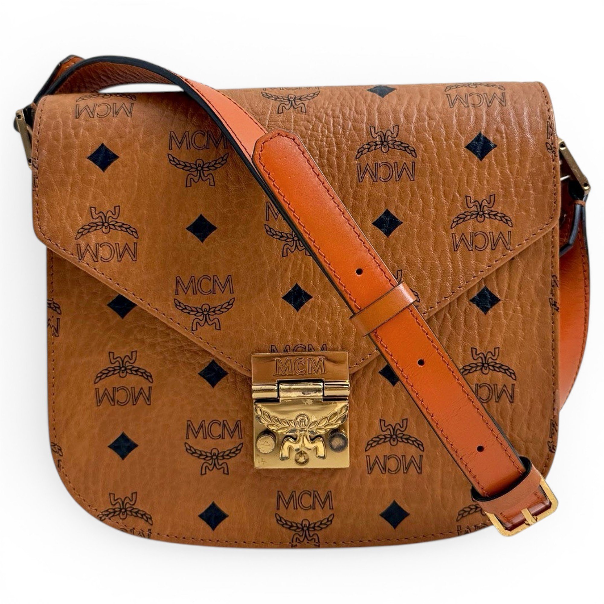 MCM Patricia leather crossbody bag