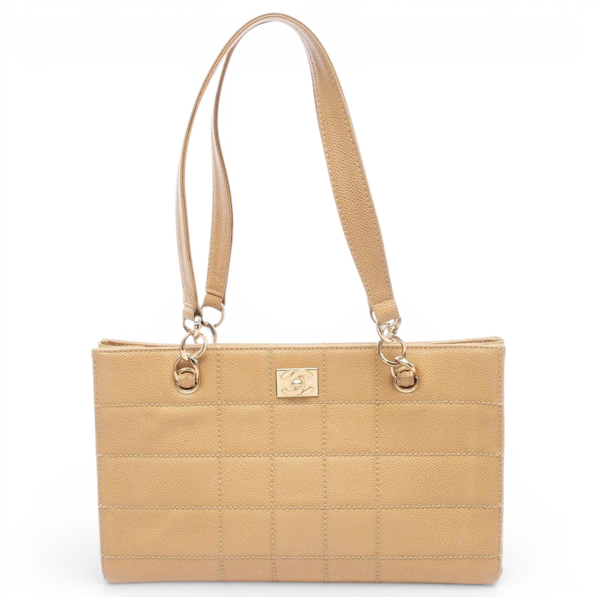 Leather tote