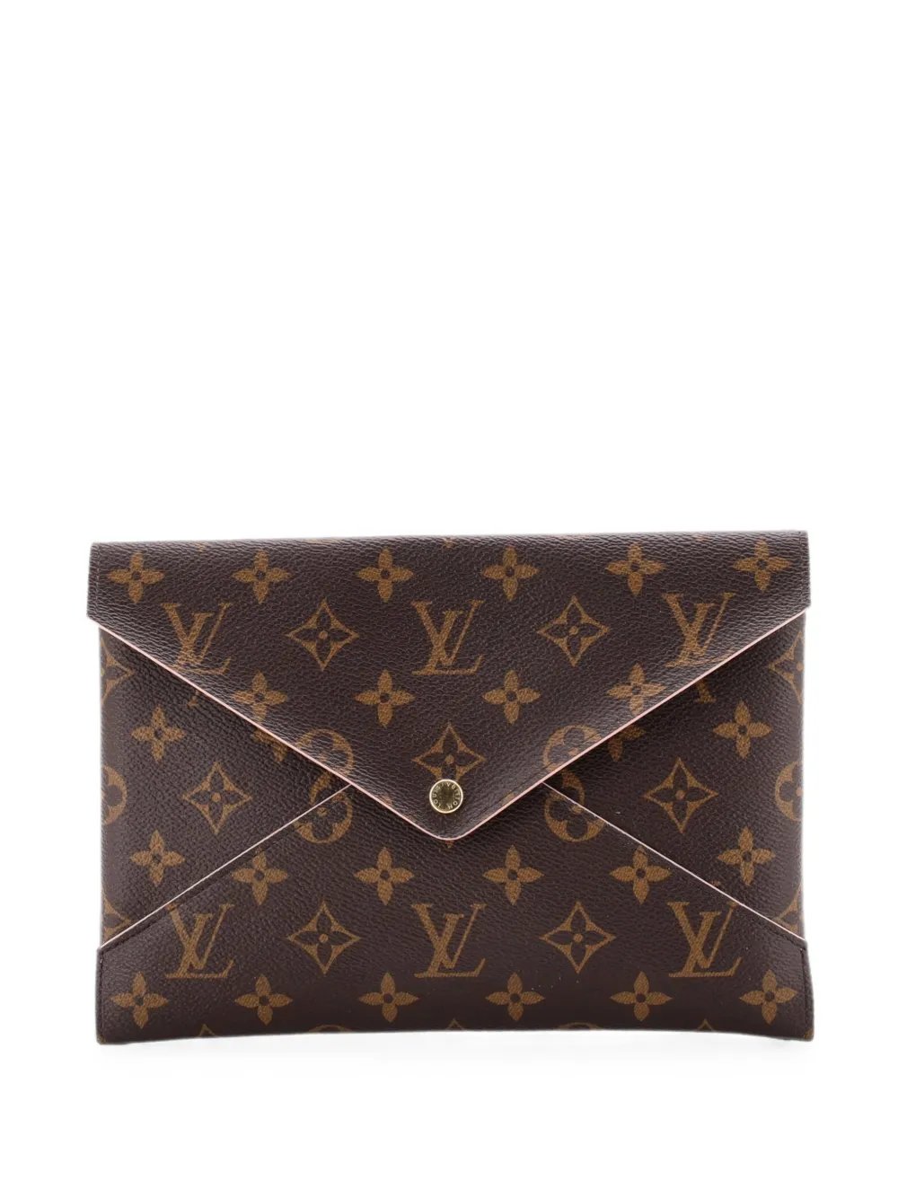 Kirigami Pochette Set Monogram Canvas clutch bag