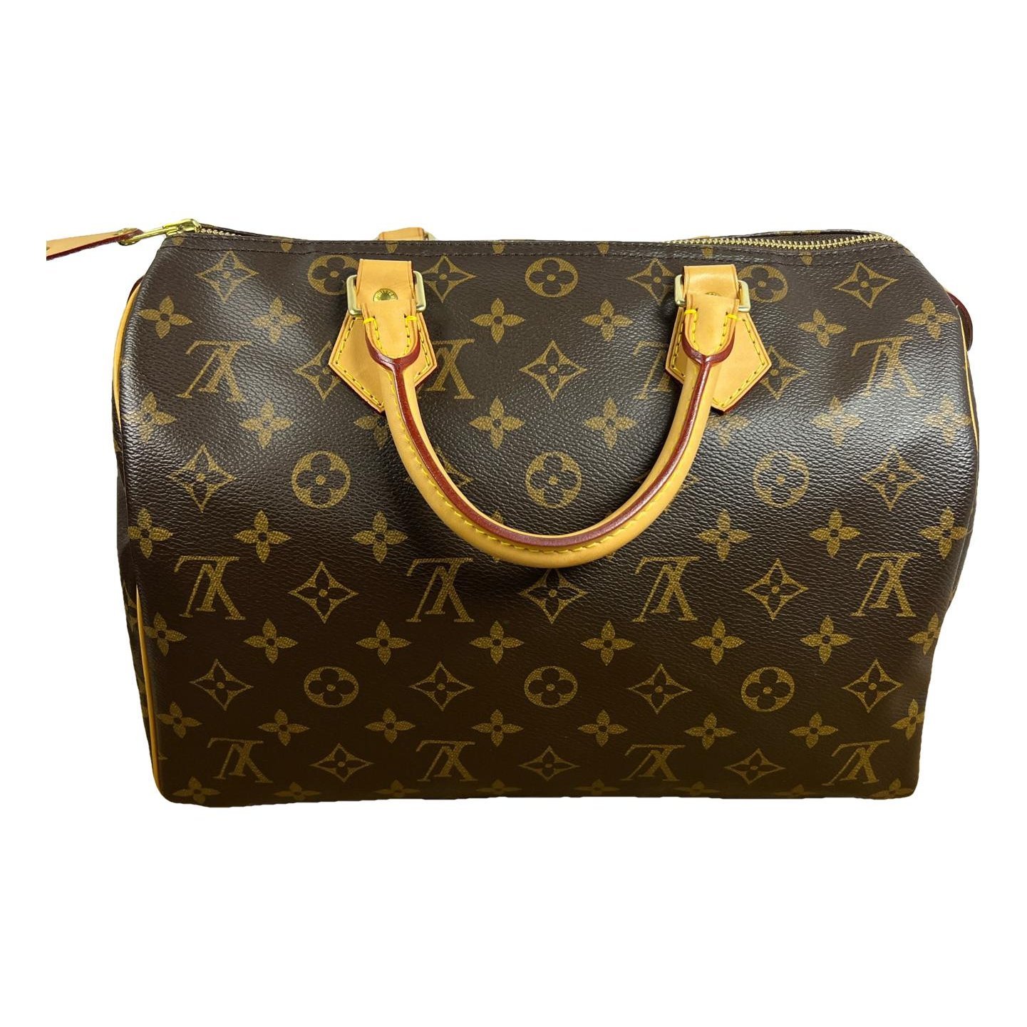 Speedy leather handbag